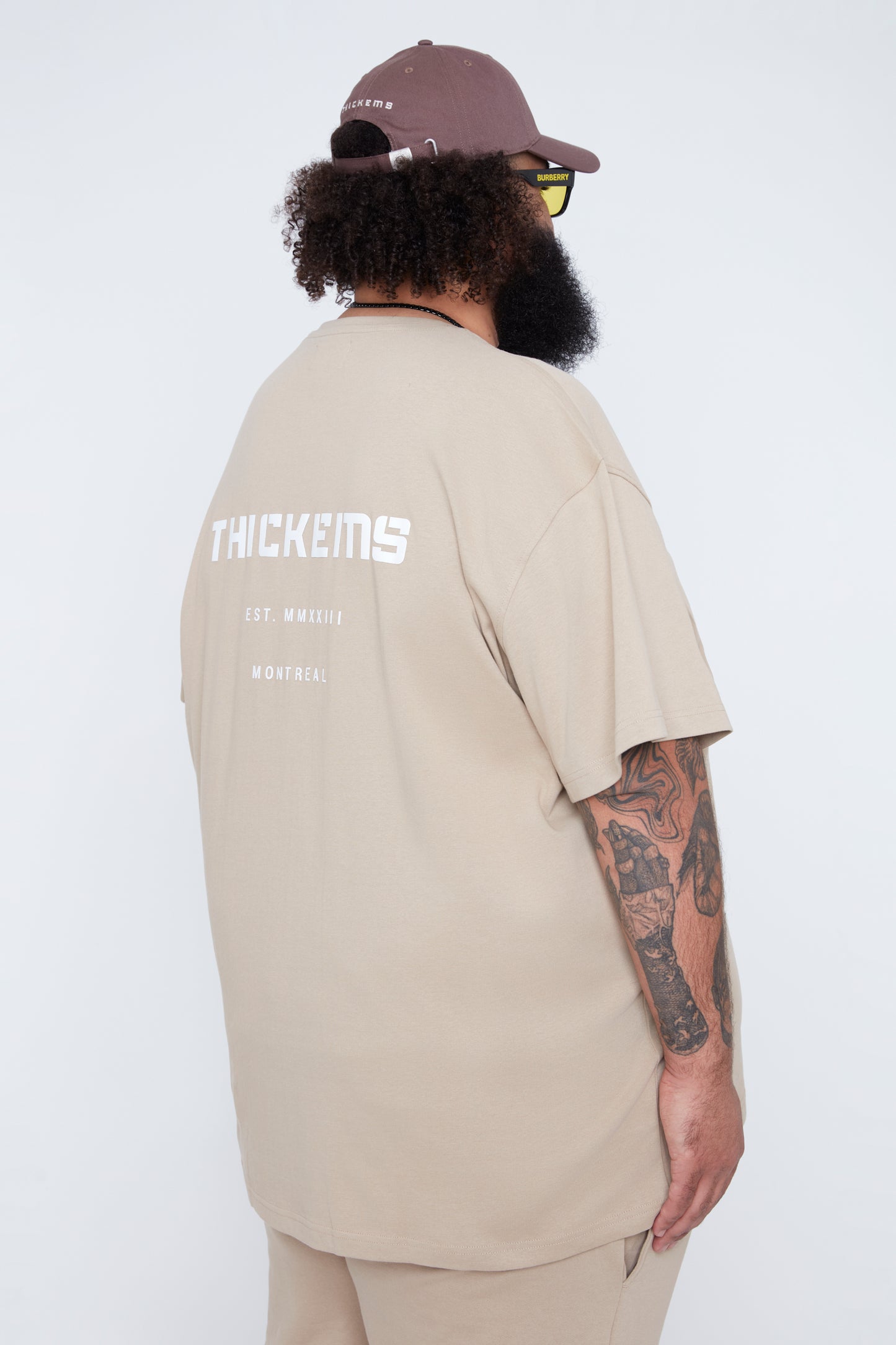 T-shirt à col rond pour homme