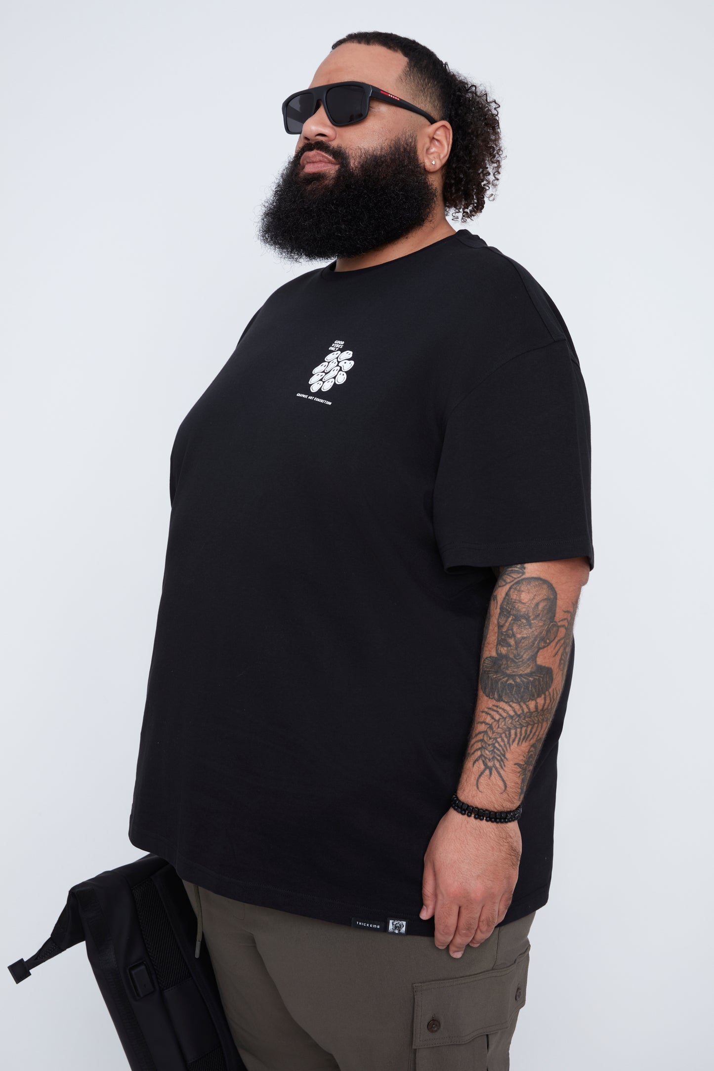 T-shirt à col rond pour homme