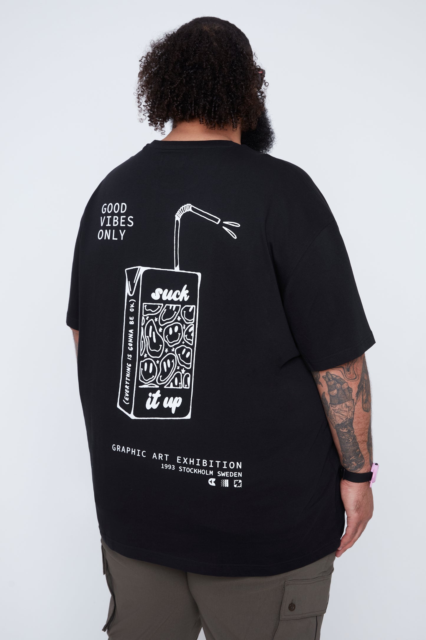 T-shirt à col rond pour homme