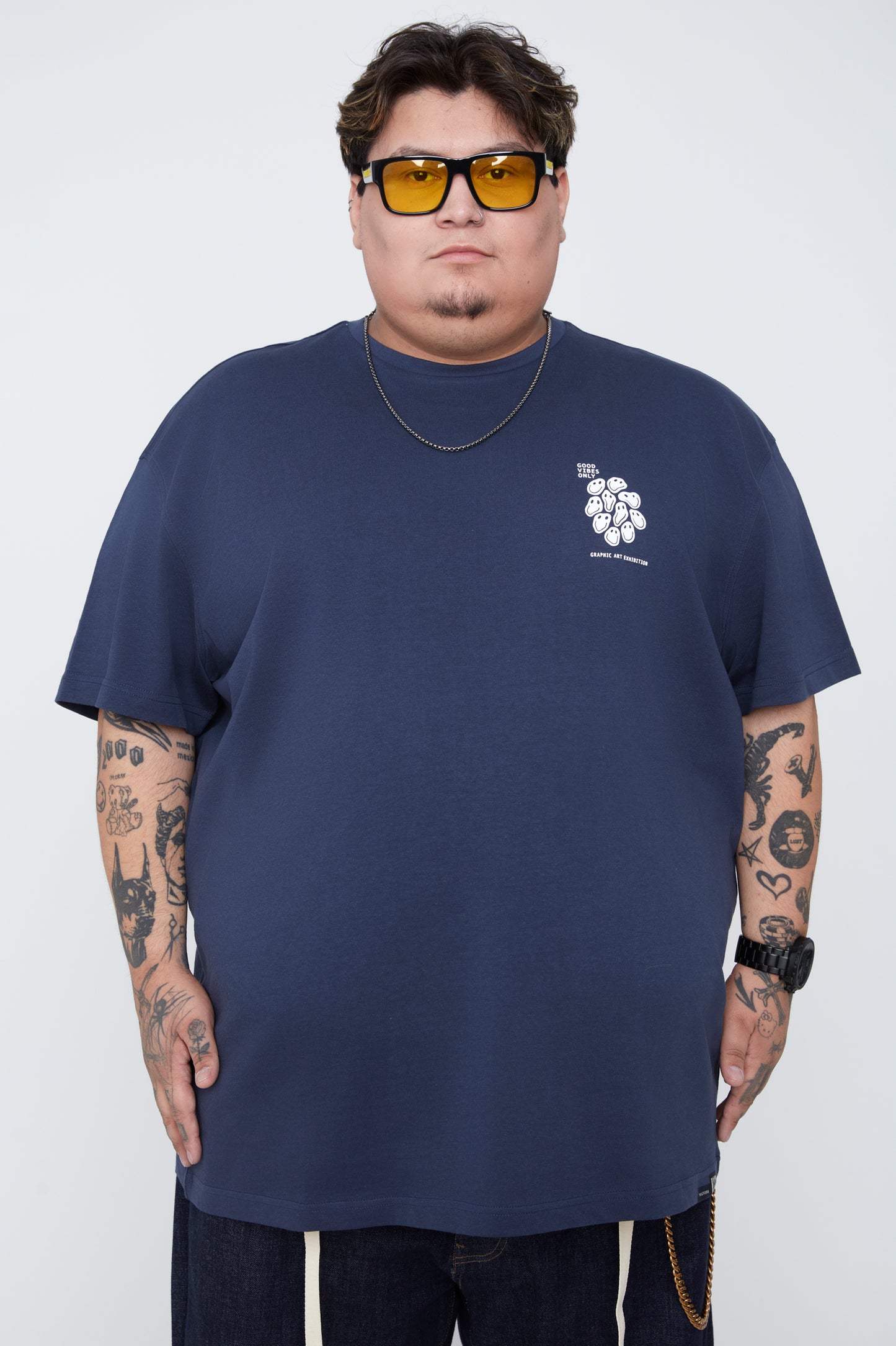 T-shirt à col rond pour homme