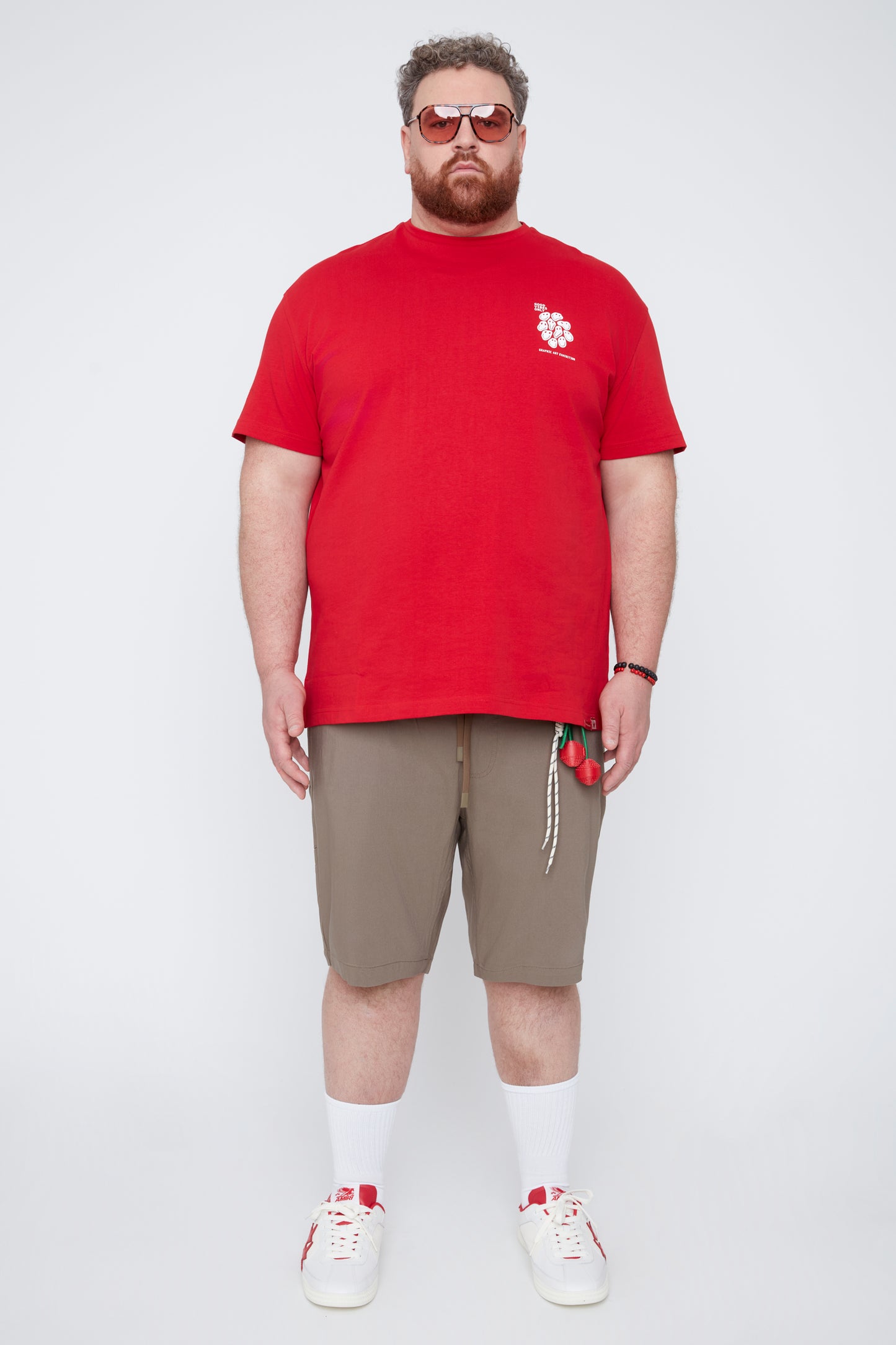 T-shirt à col rond pour homme