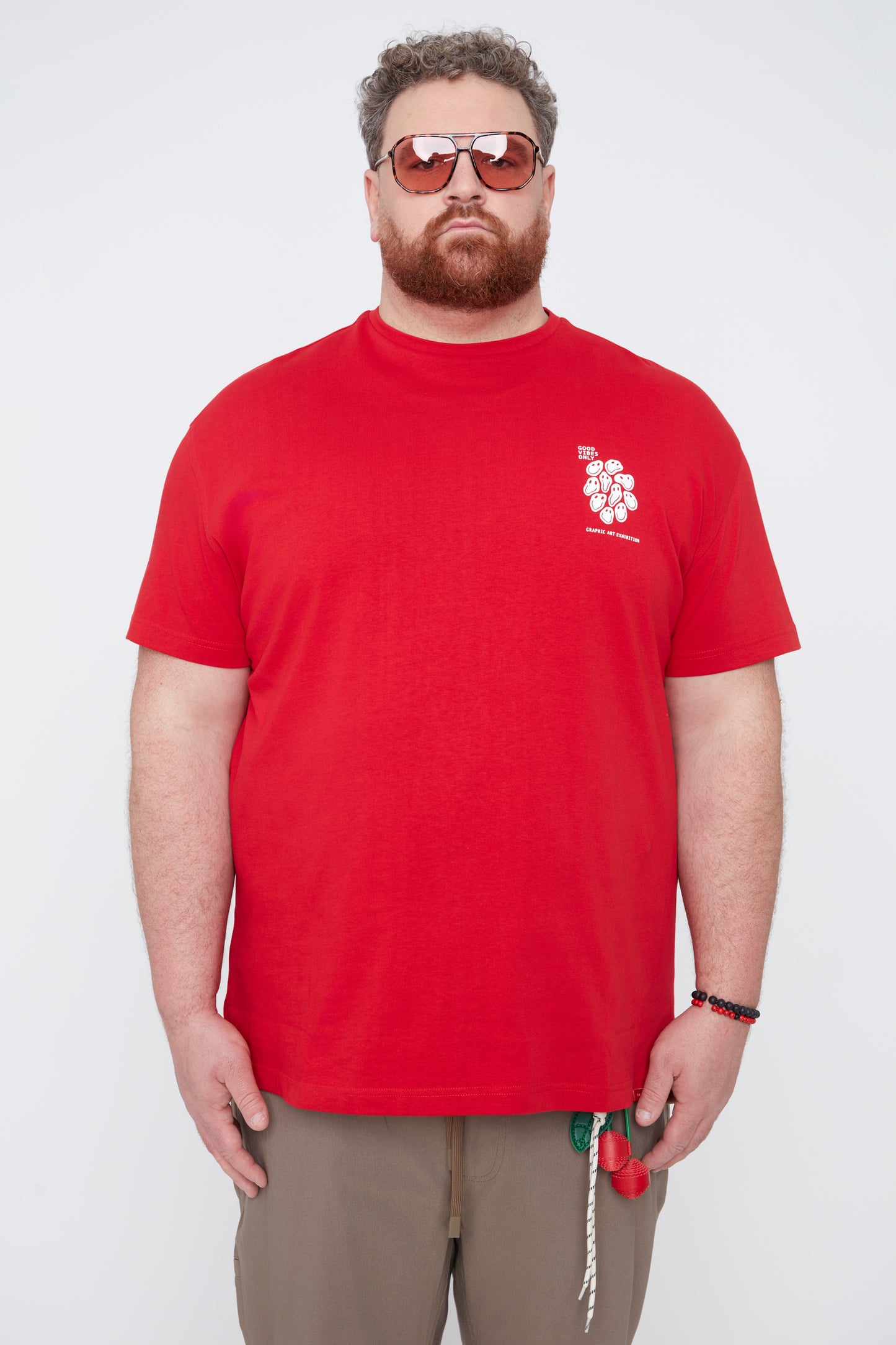 T-shirt à col rond pour homme