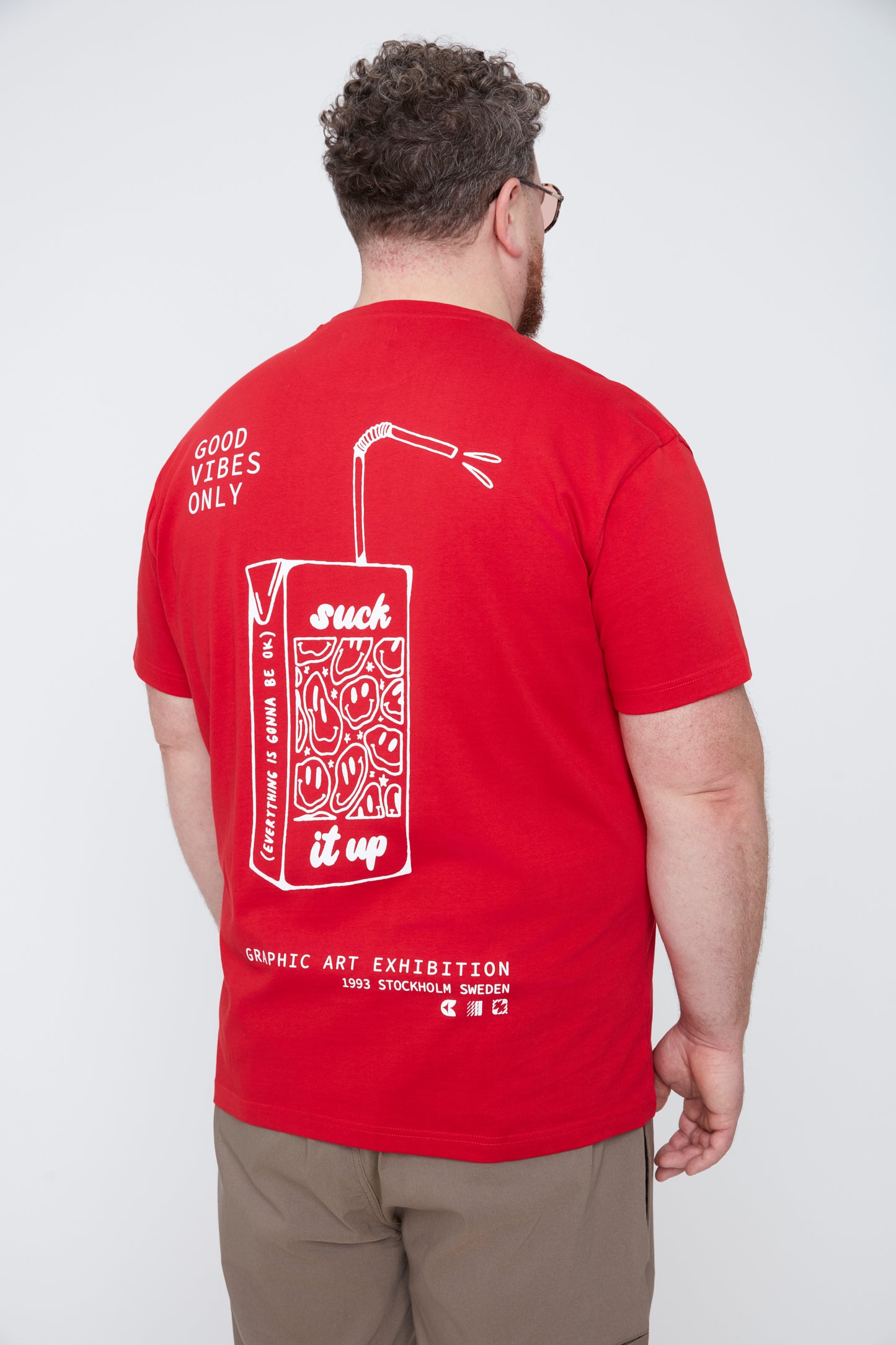 T-shirt à col rond pour homme