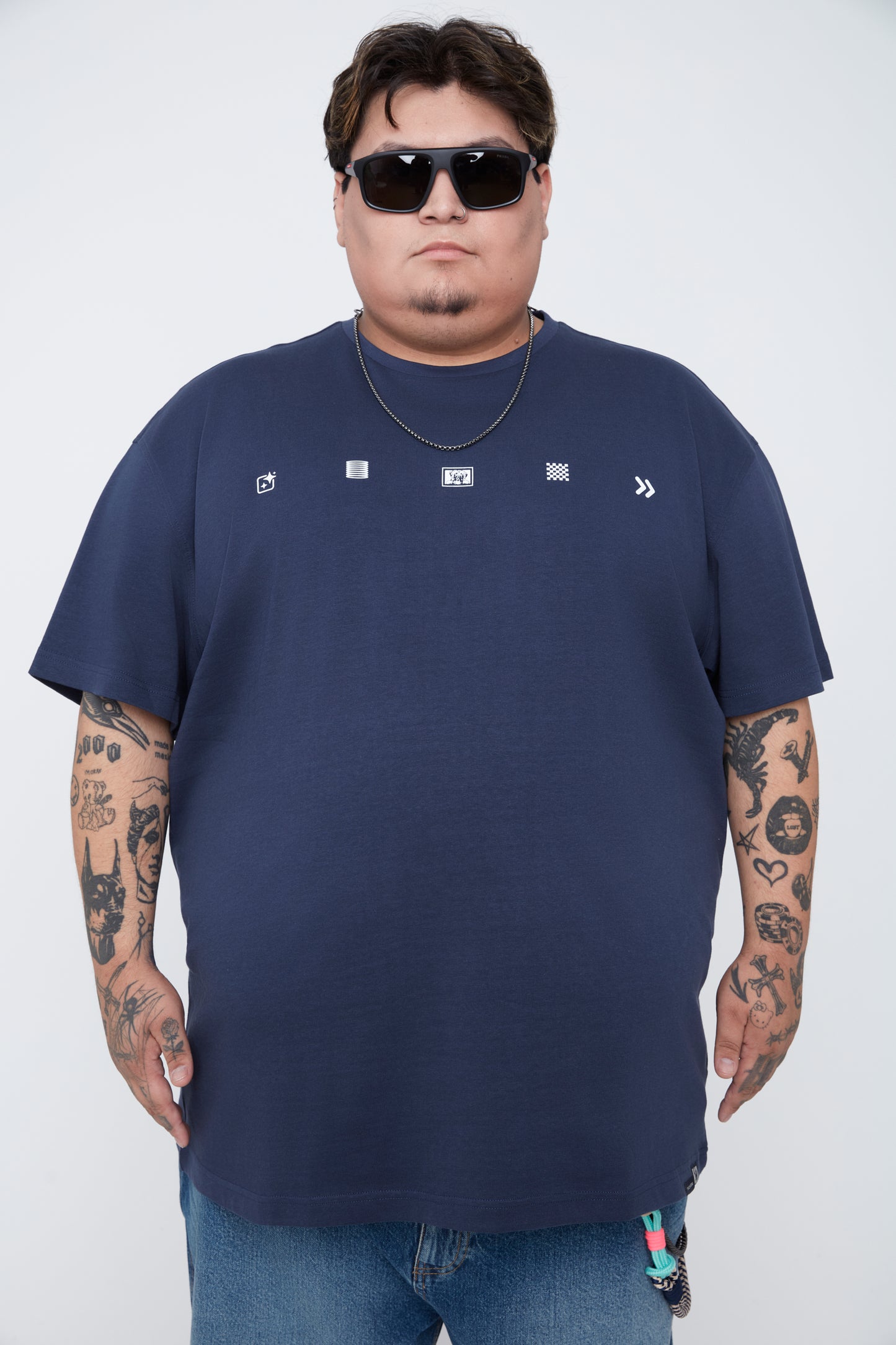T-shirt à col rond pour homme