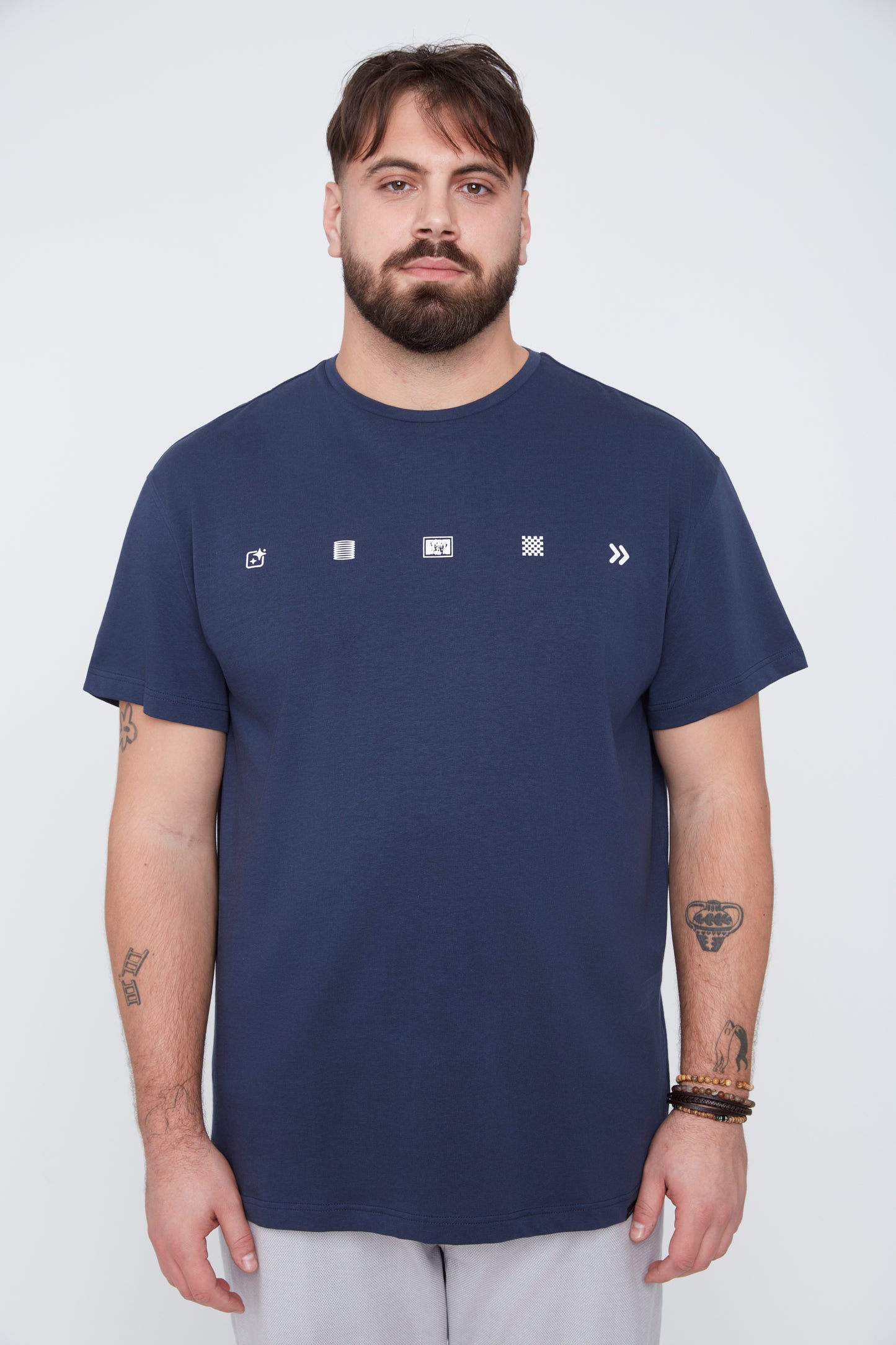 T-shirt à col rond pour homme