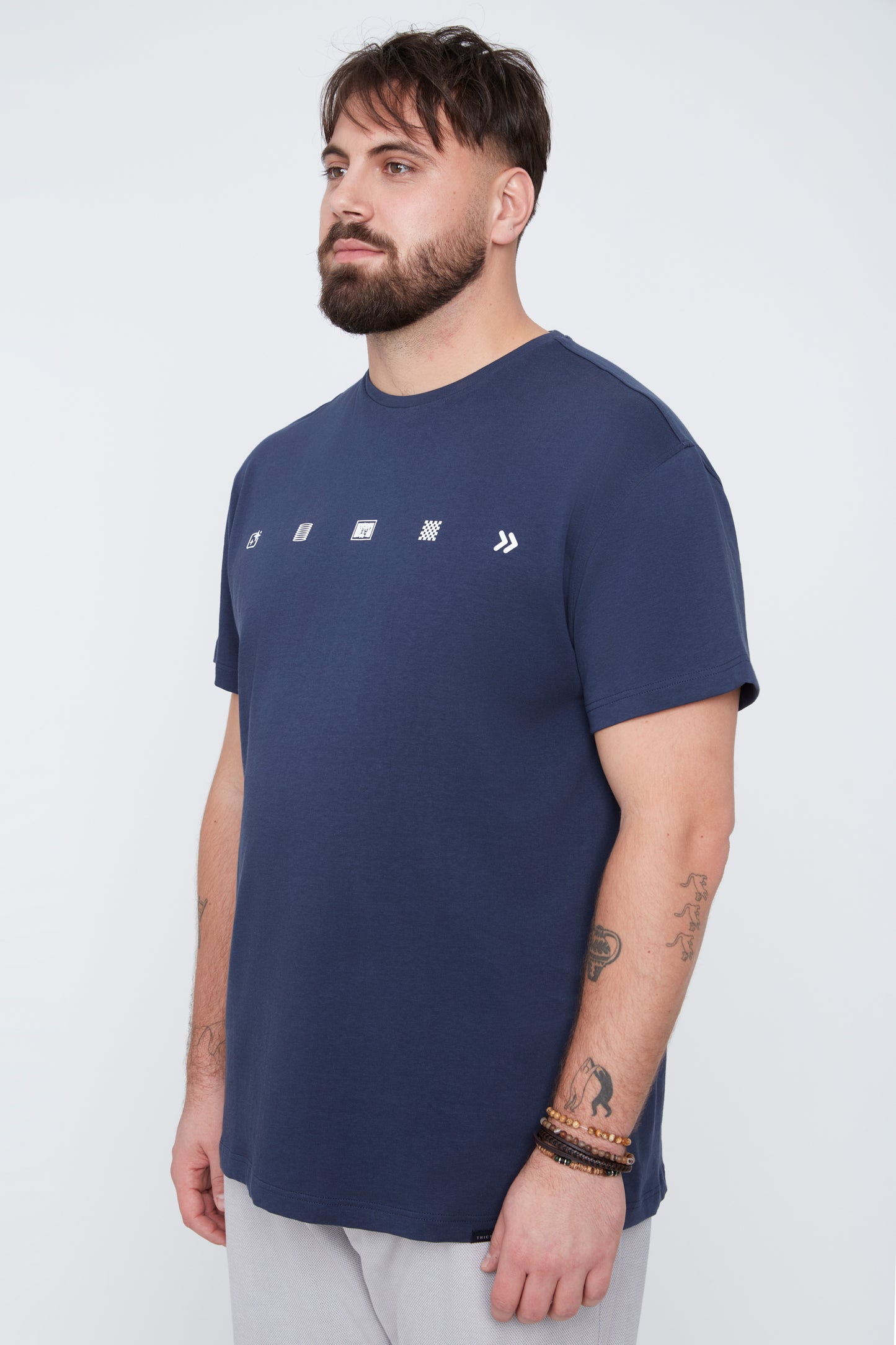 T-shirt à col rond pour homme