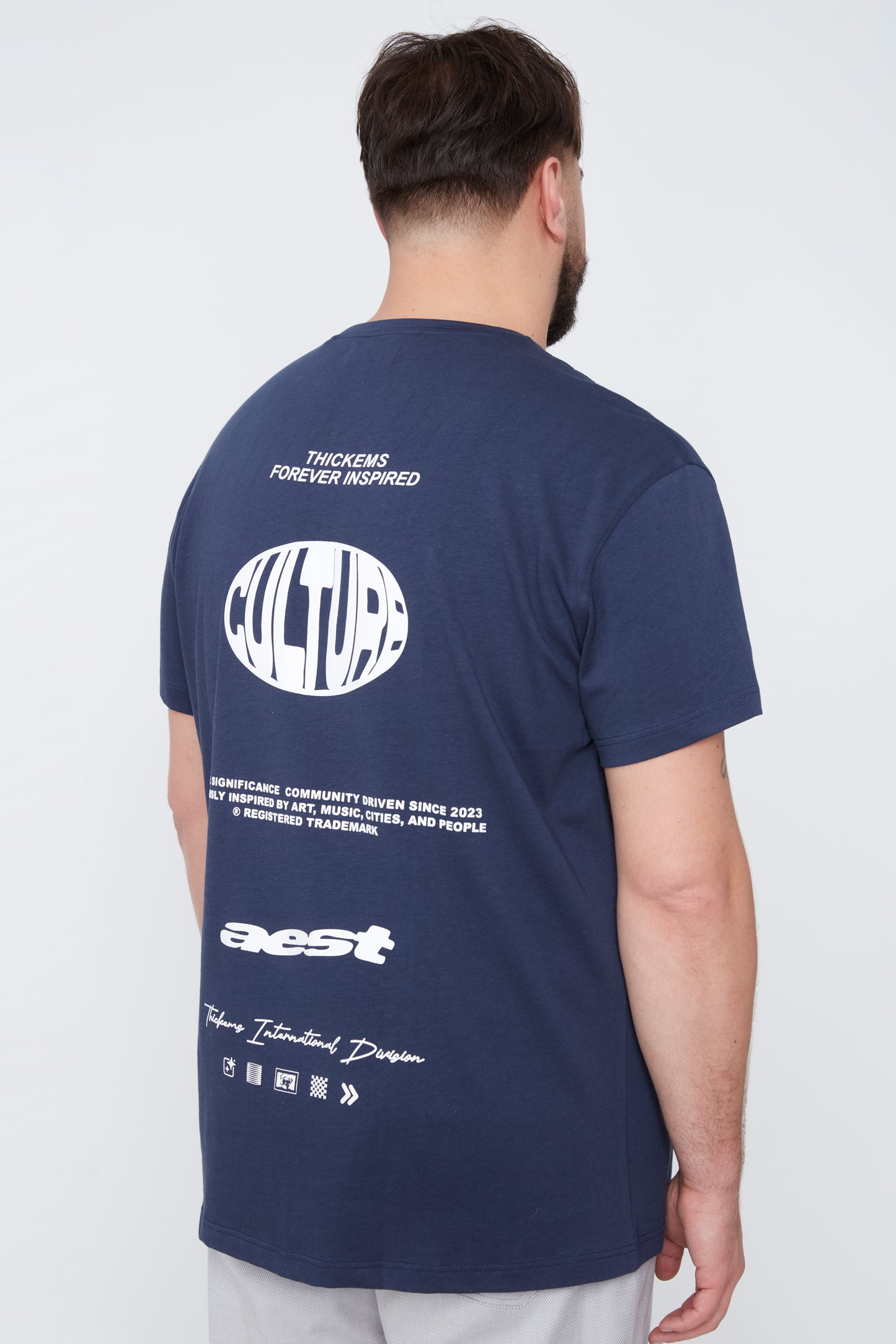 T-shirt à col rond pour homme