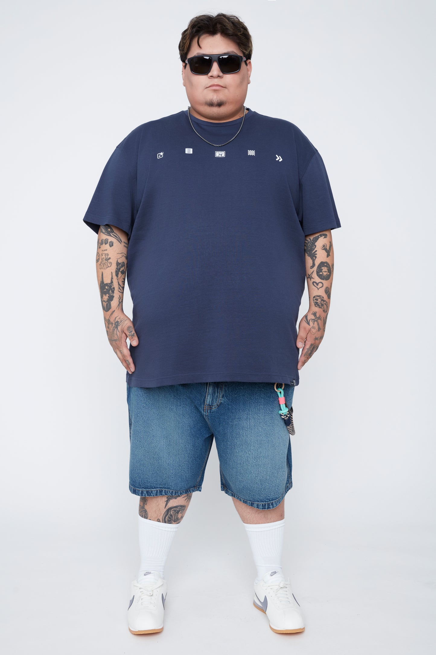 T-shirt à col rond pour homme
