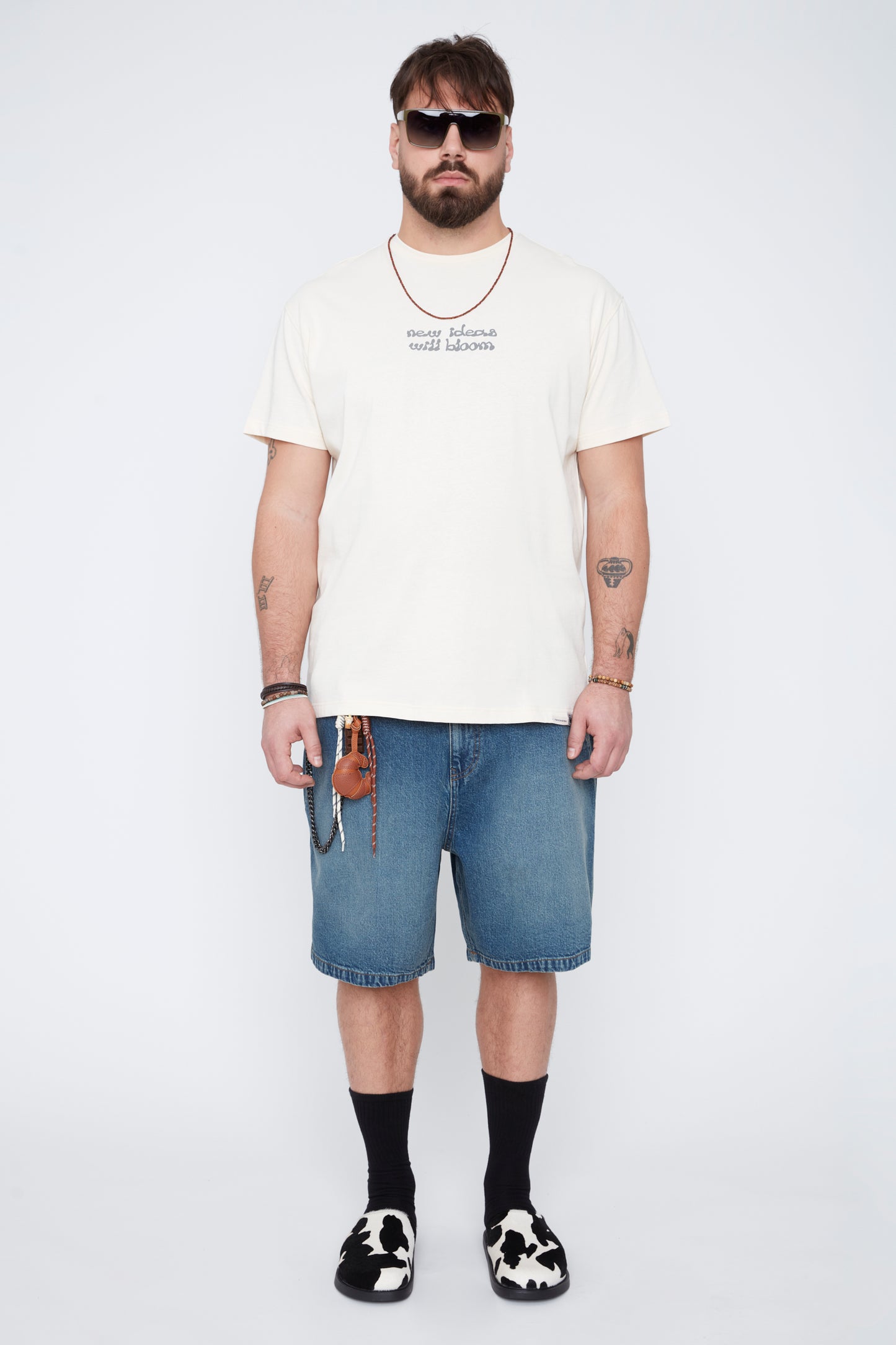 T-shirt à col rond pour homme