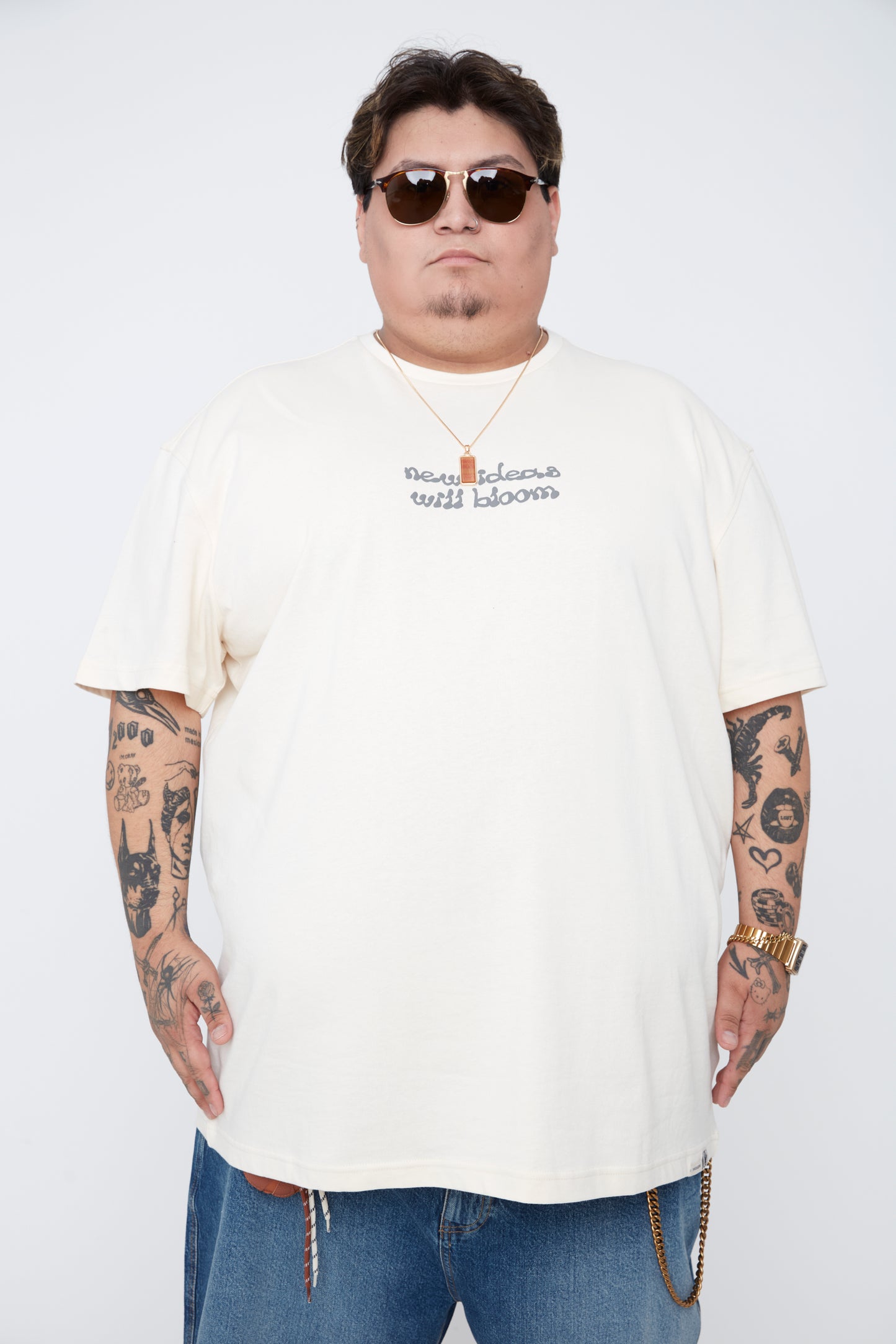 T-shirt à col rond pour homme