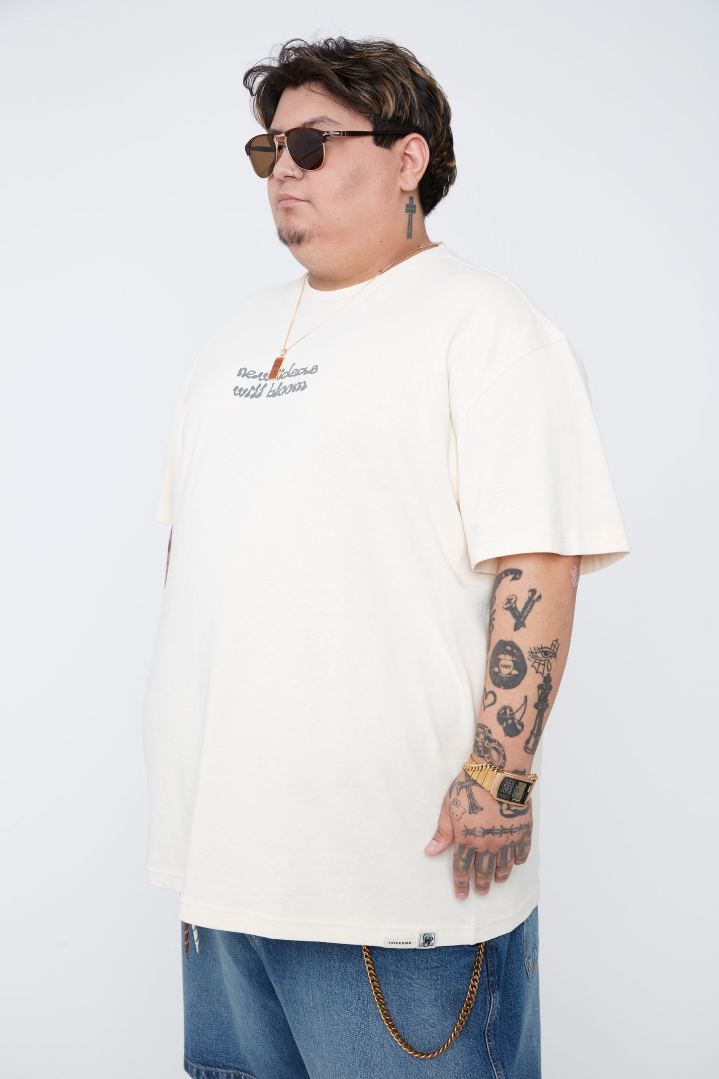 T-shirt à col rond pour homme
