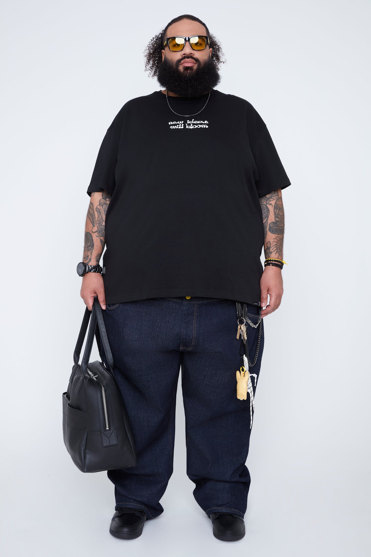 T-shirt à col rond pour homme