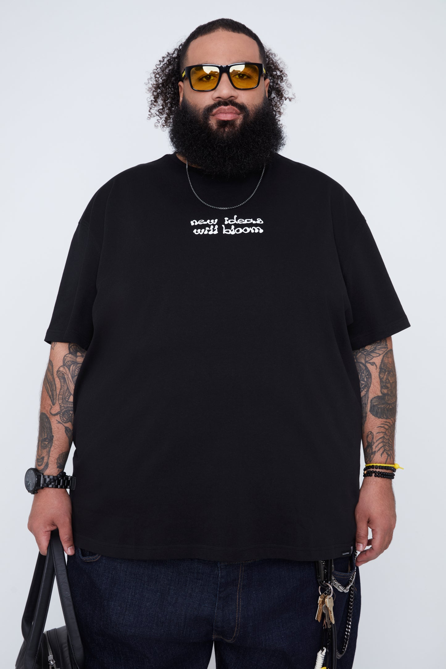 T-shirt à col rond pour homme