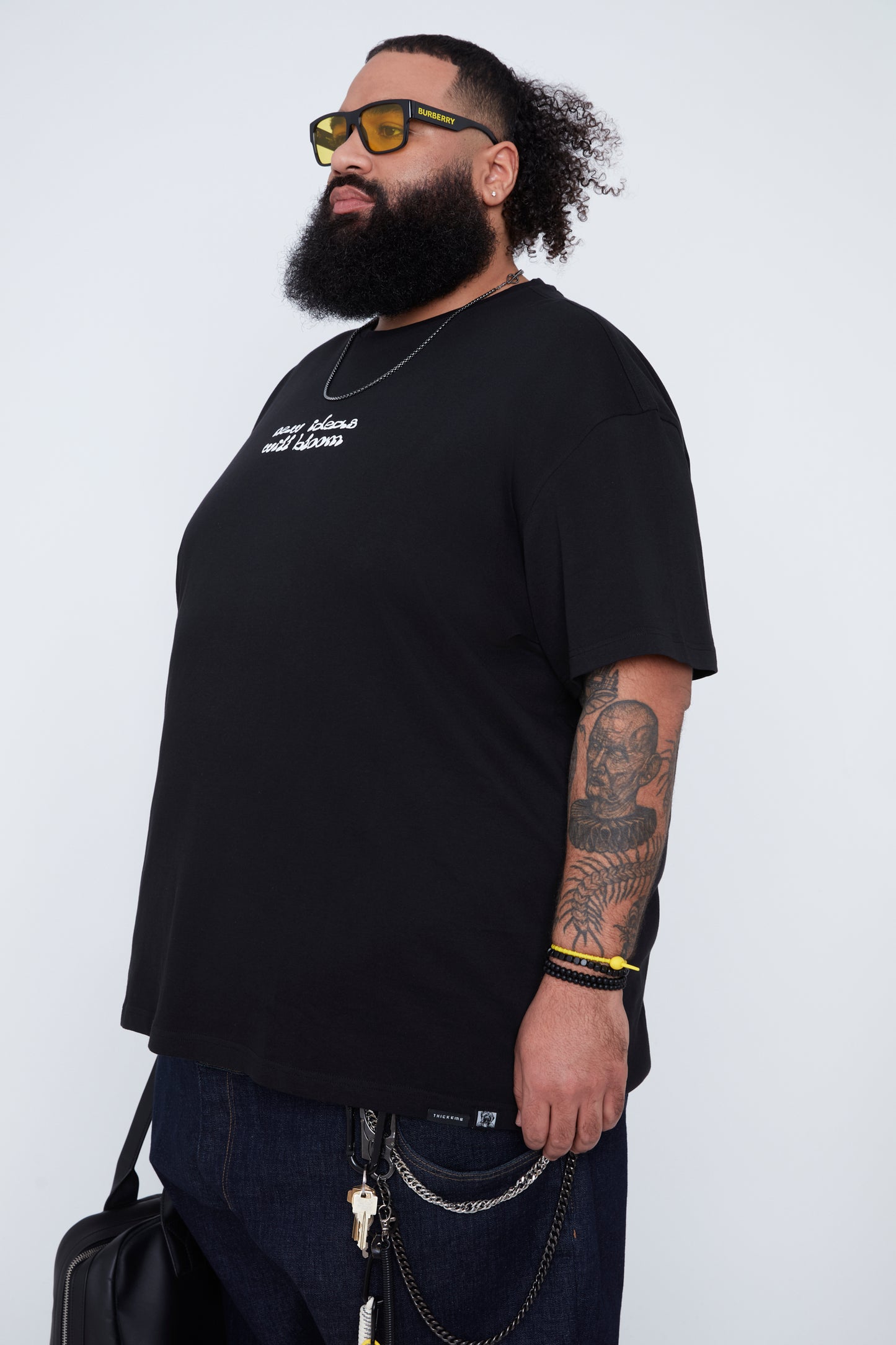 T-shirt à col rond pour homme