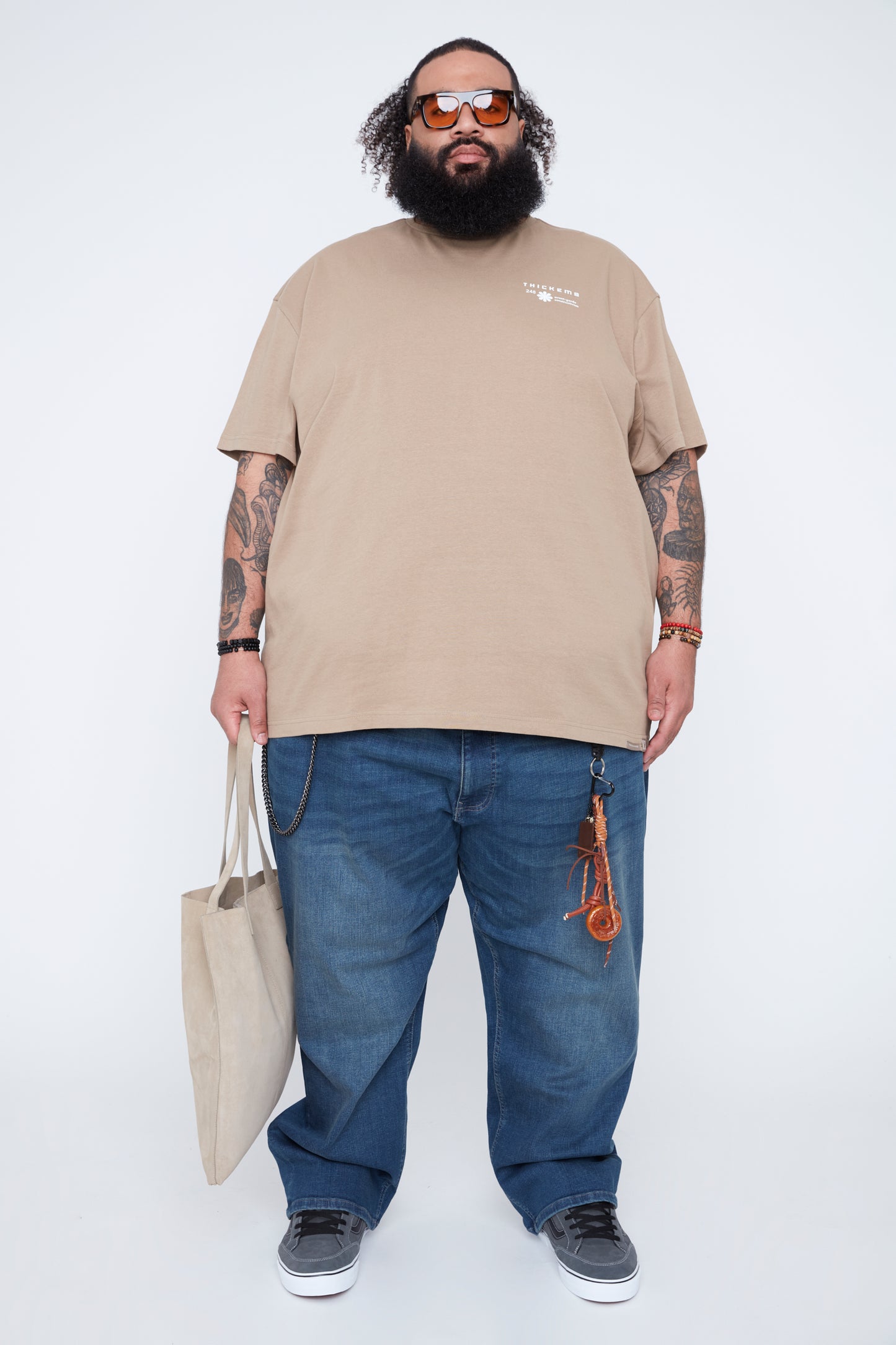 T-shirt à col rond pour homme