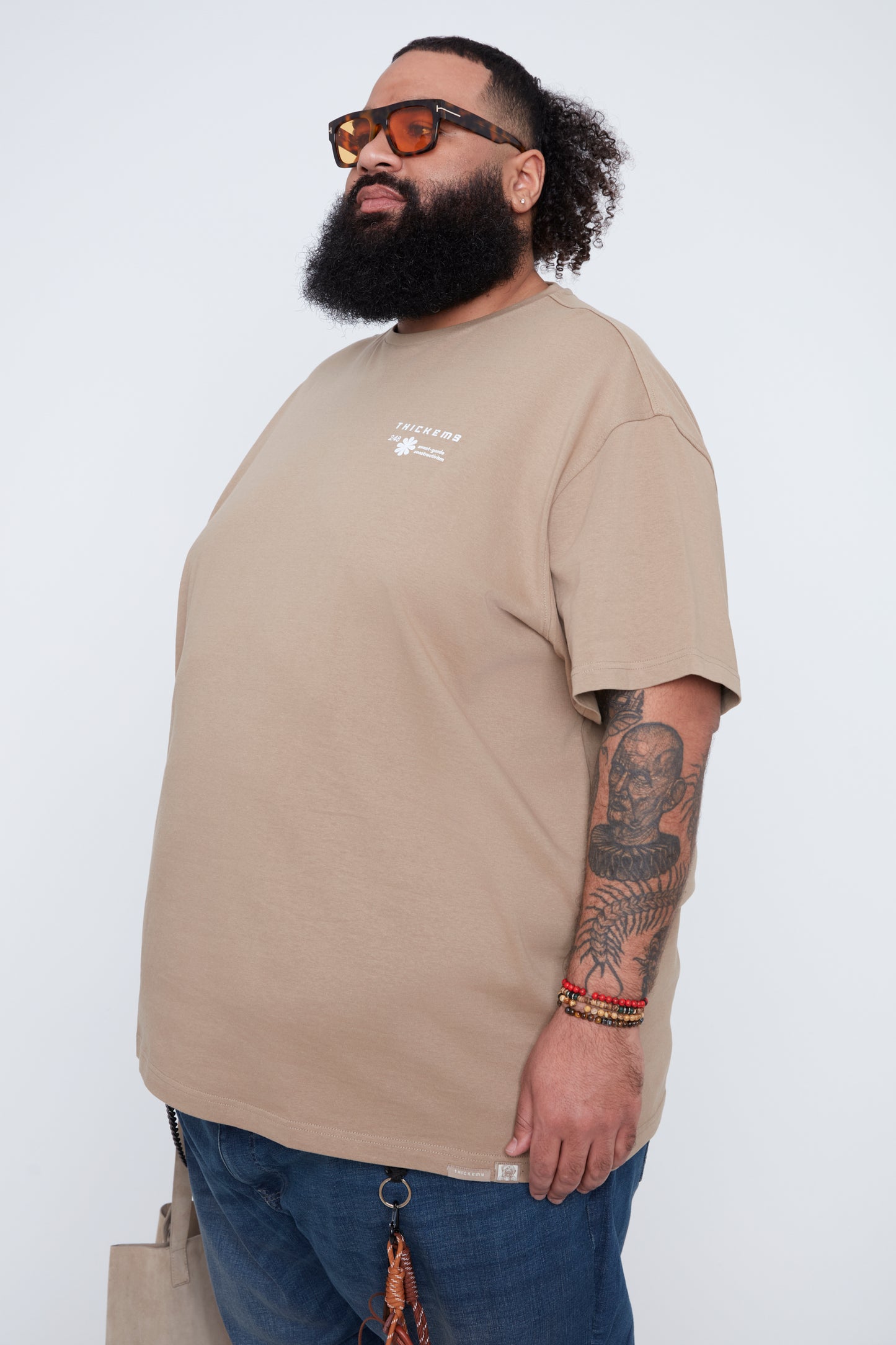 T-shirt à col rond pour homme