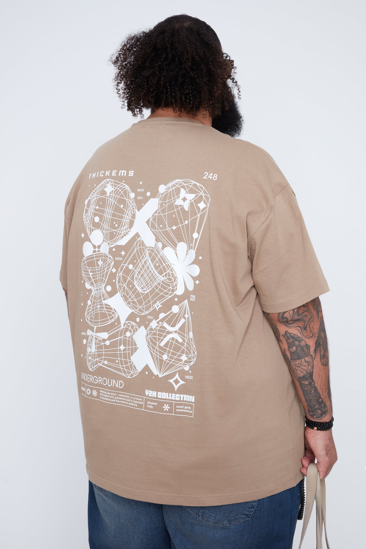 T-shirt à col rond pour homme