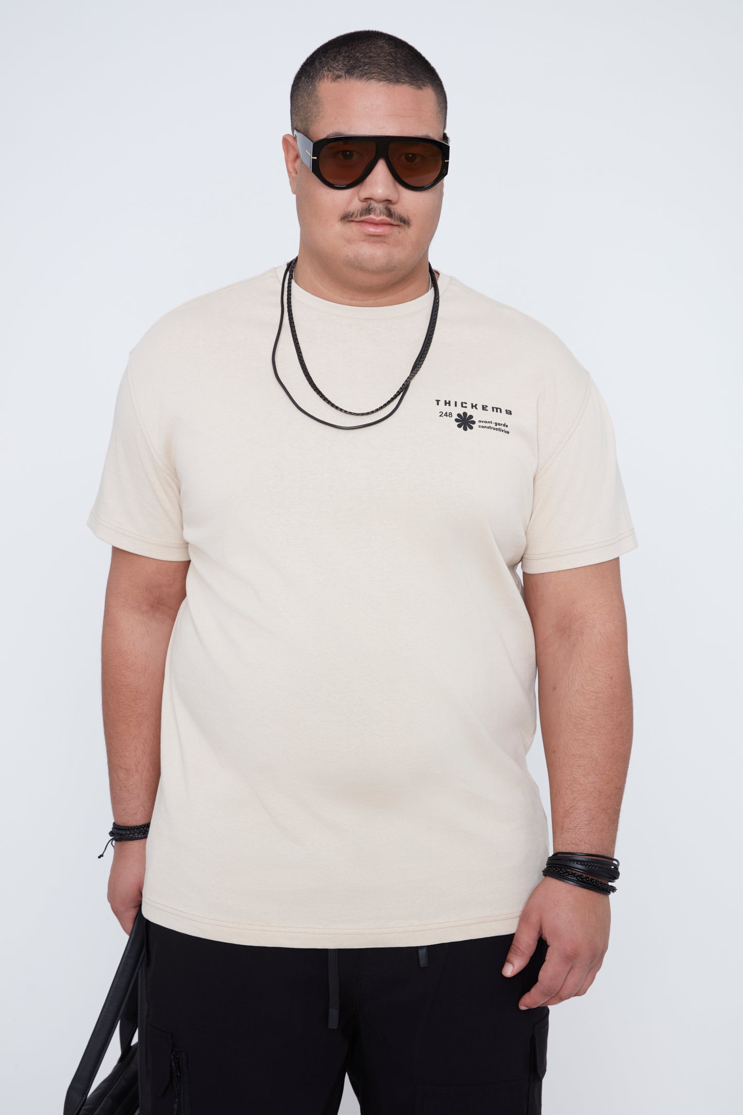 T-shirt à col rond pour homme