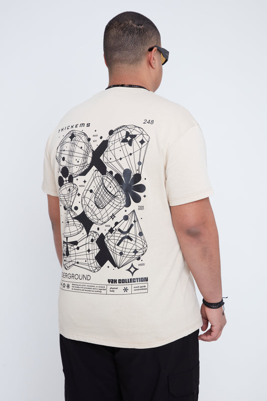 T-shirt à col rond pour homme
