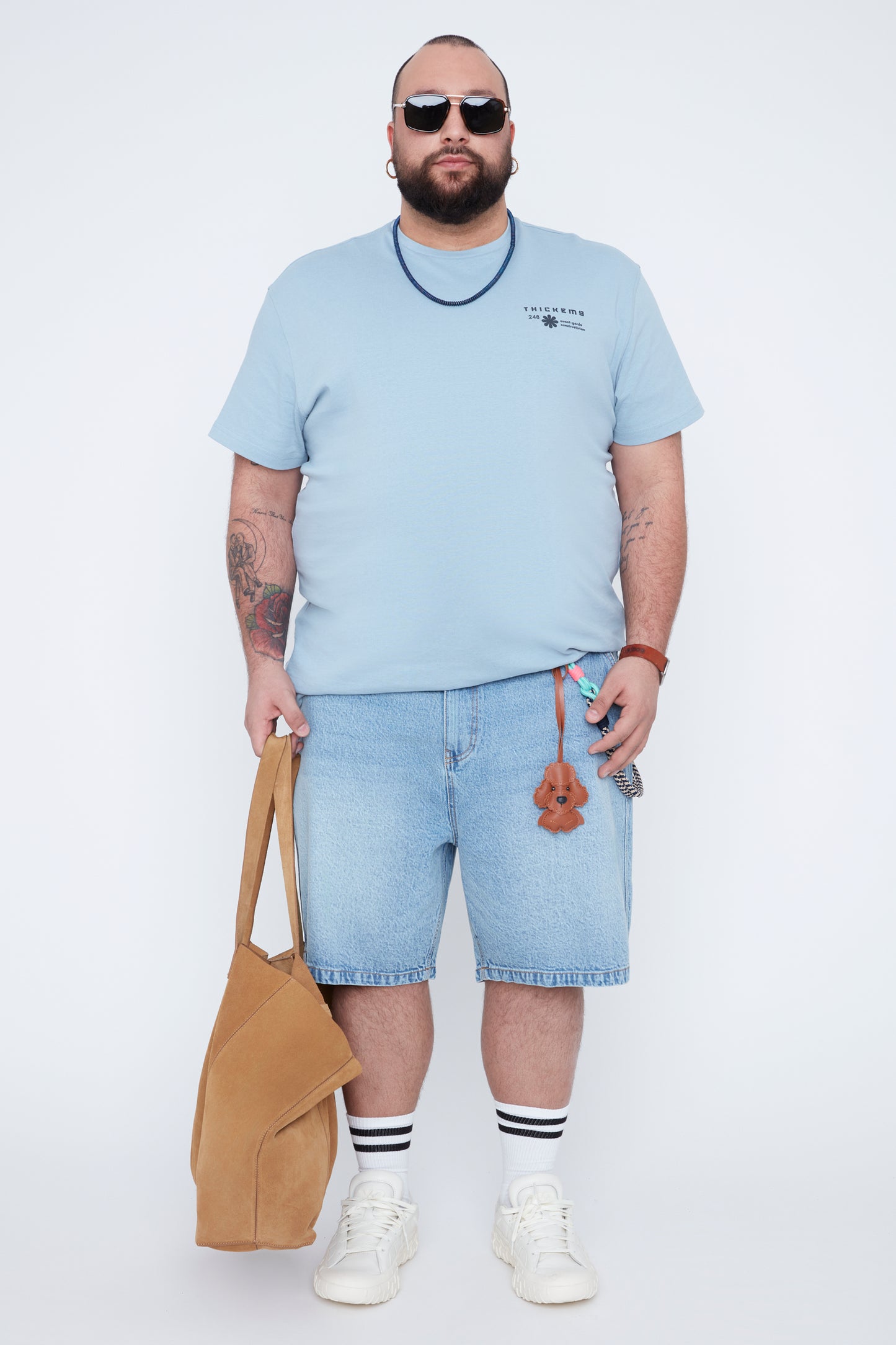 T-shirt à col rond pour homme