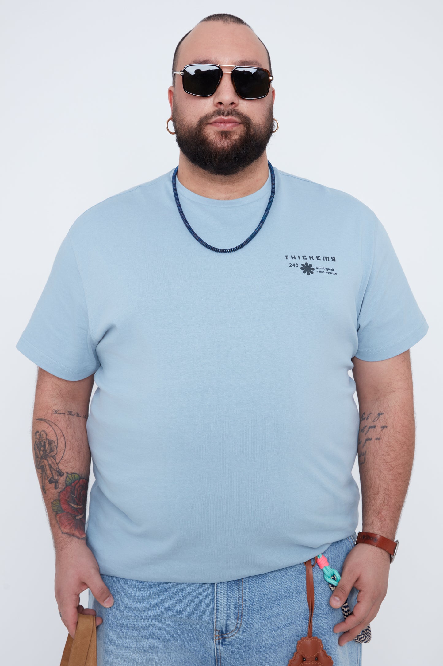 T-shirt à col rond pour homme