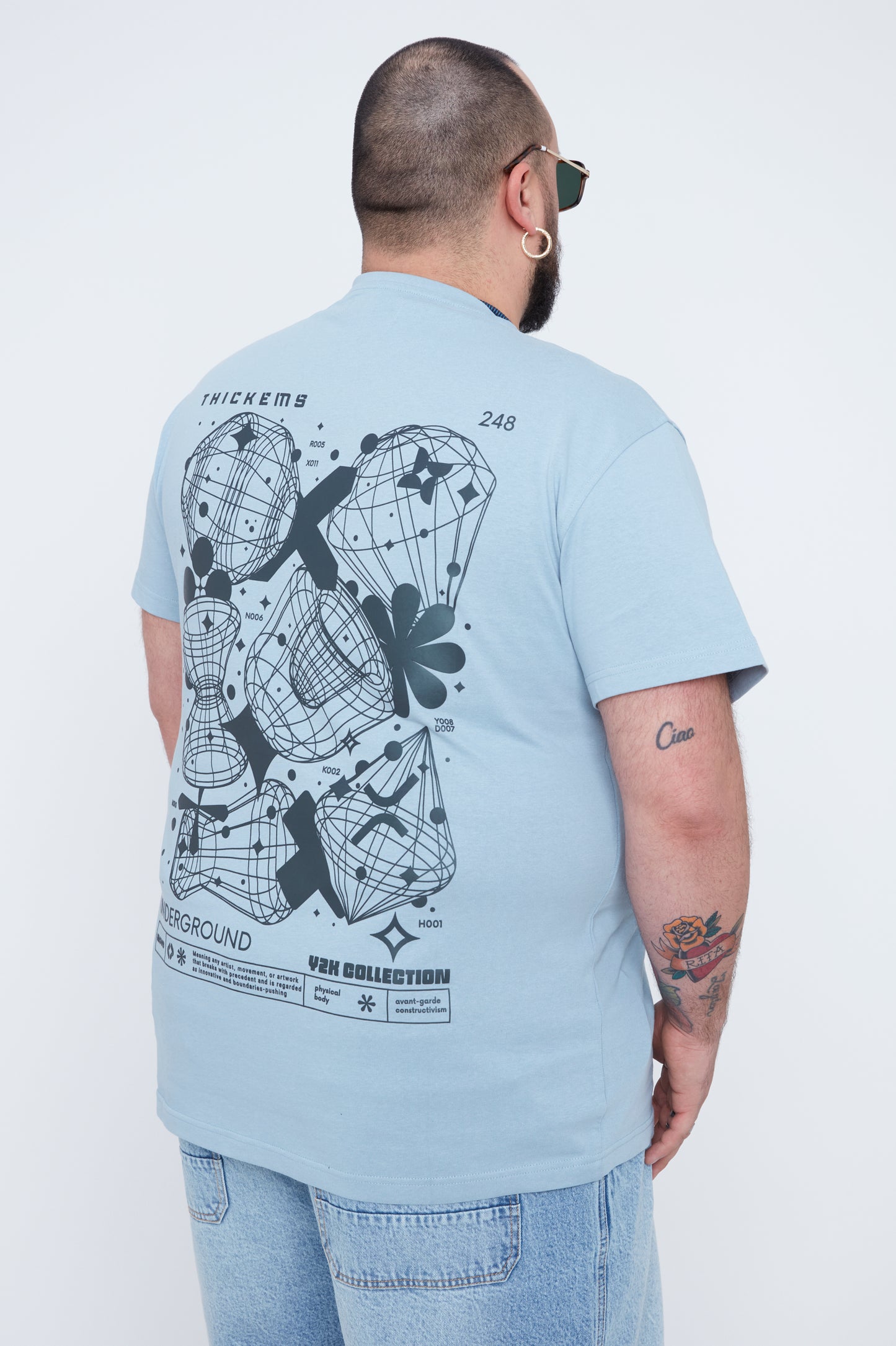 T-shirt à col rond pour homme