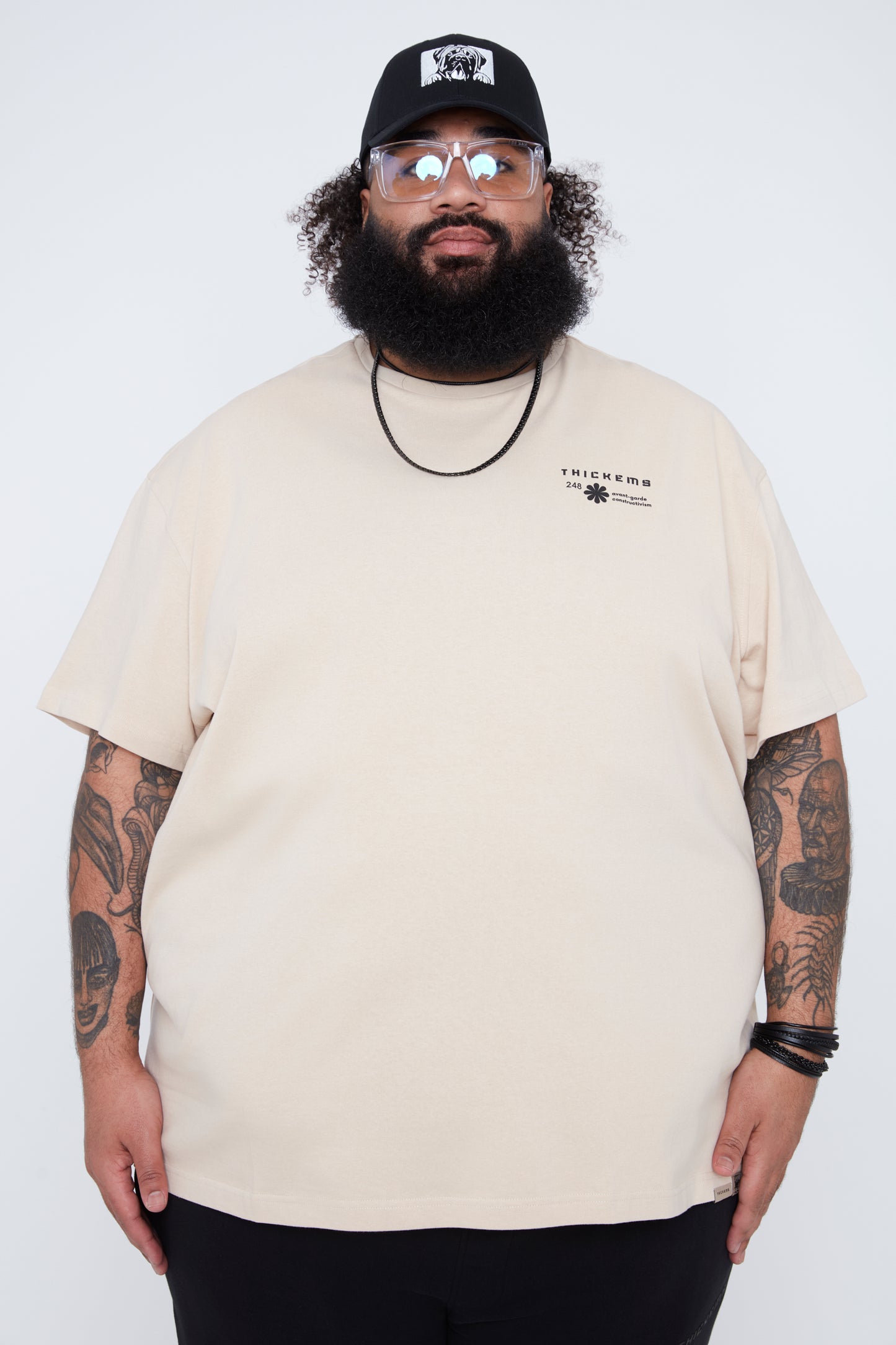 T-shirt à col rond pour homme
