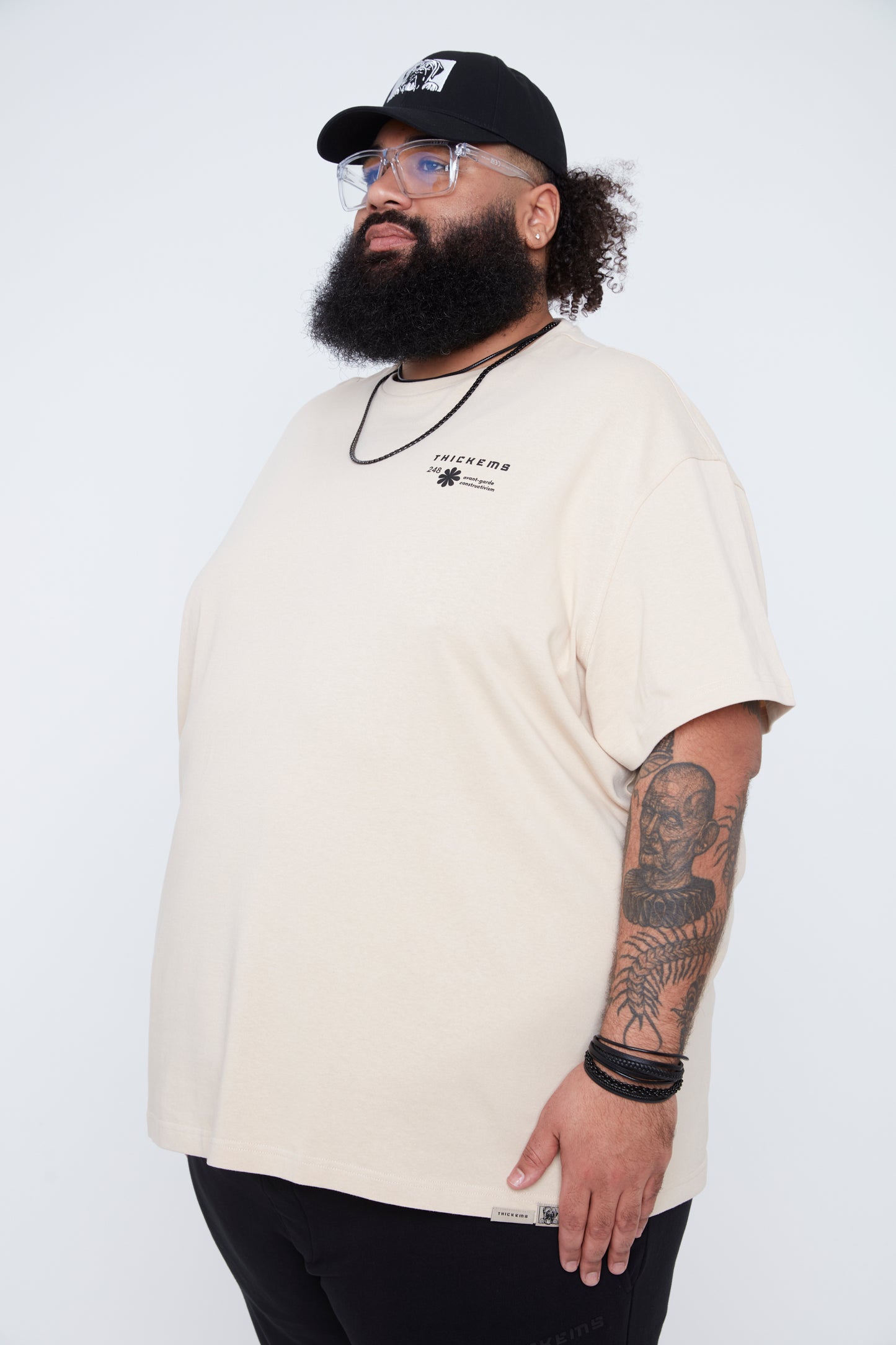 T-shirt à col rond pour homme