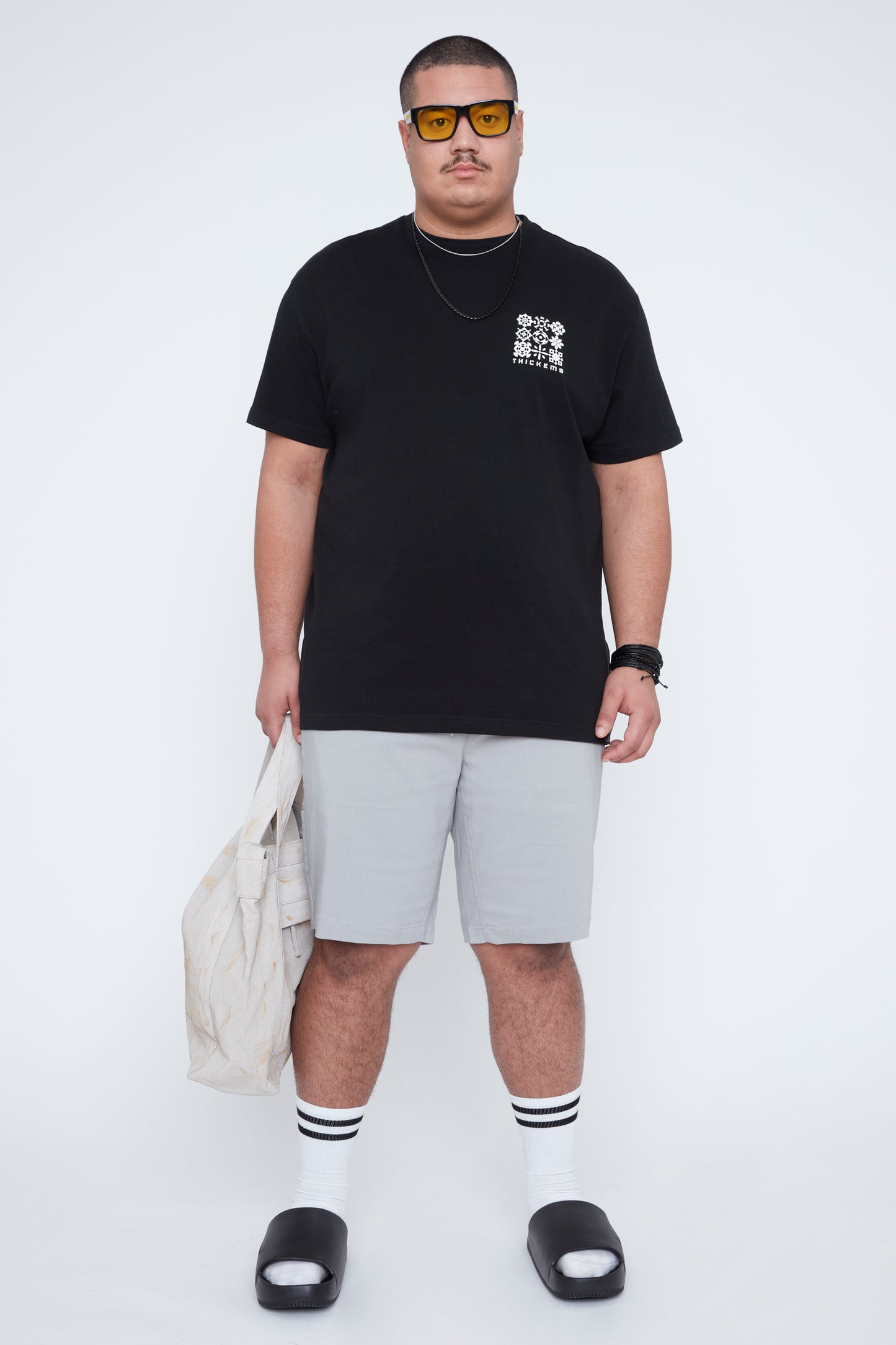 T-shirt à col rond pour homme