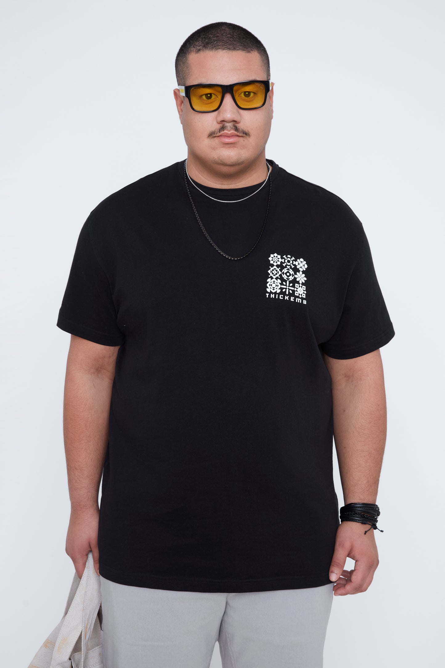 T-shirt à col rond pour homme