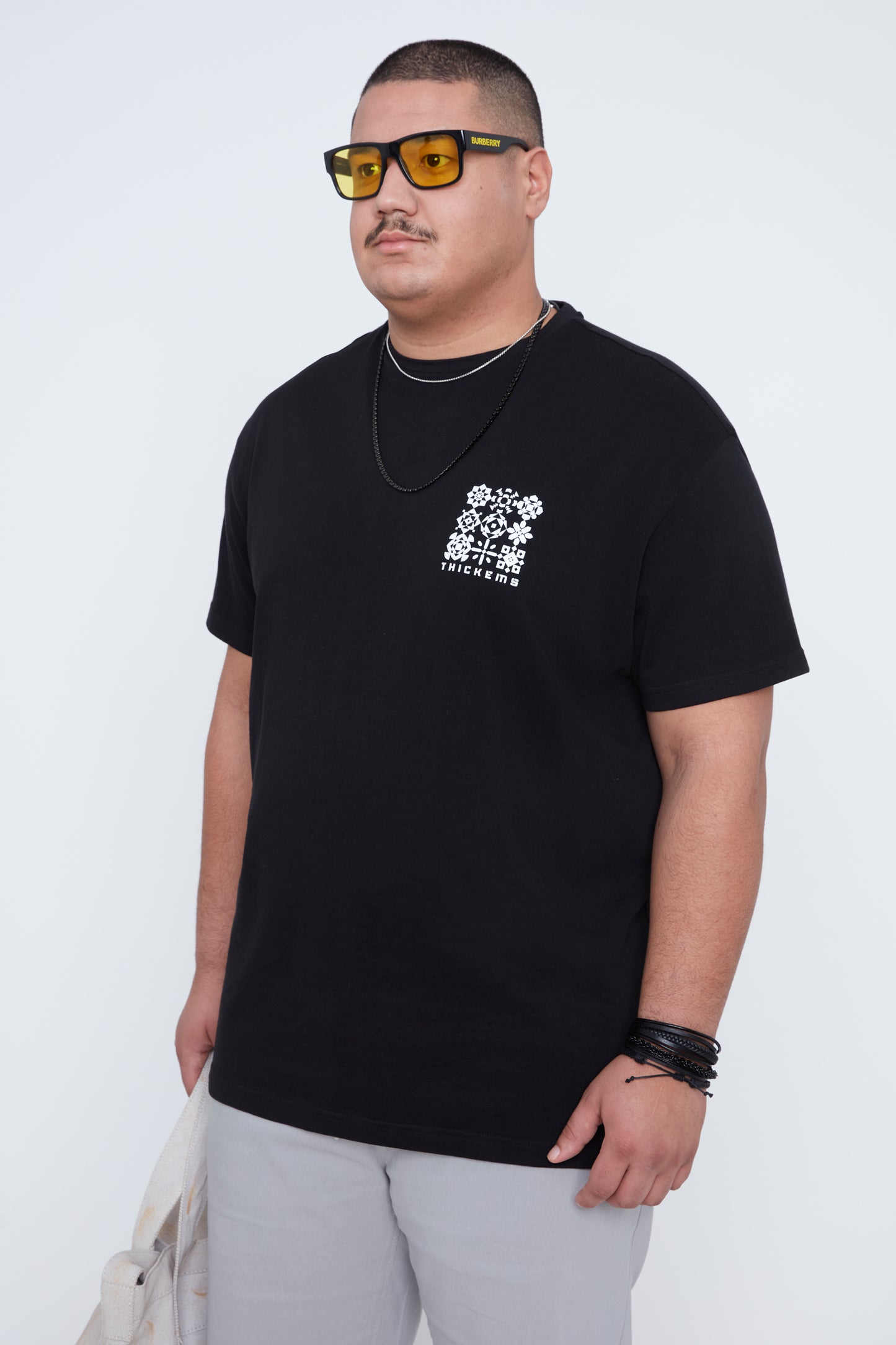 T-shirt à col rond pour homme