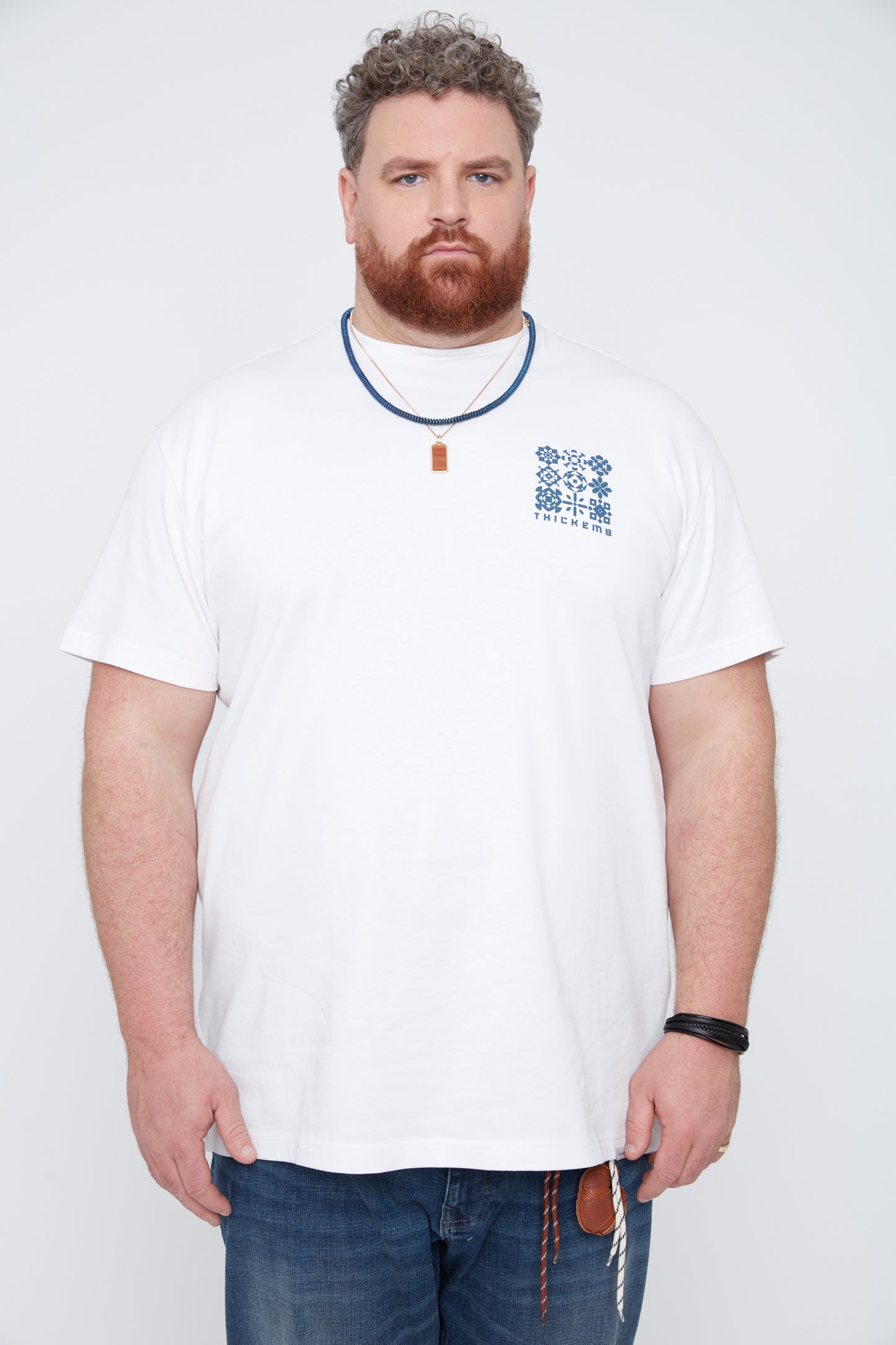T-shirt à col rond pour homme