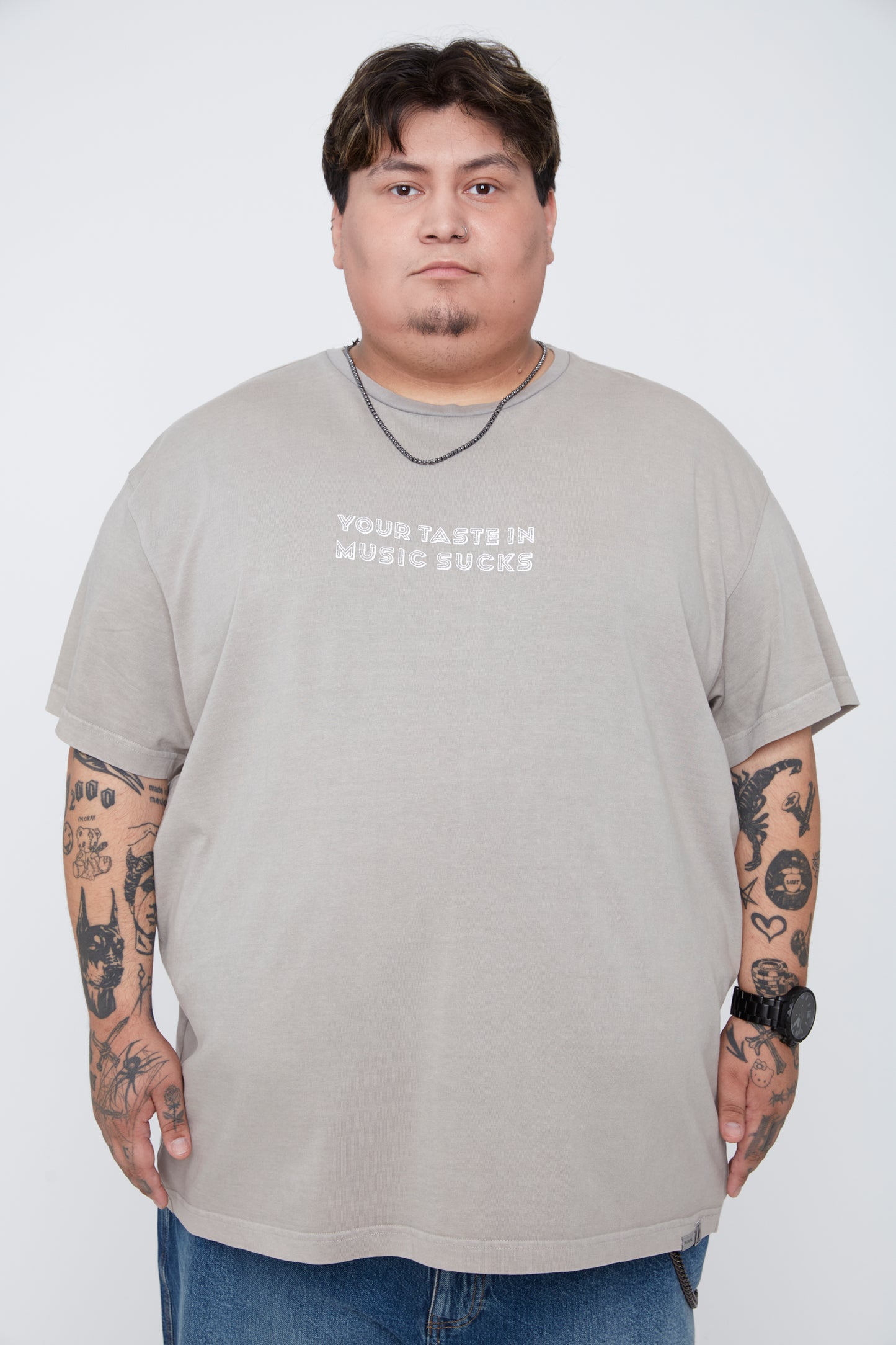 T-shirt à col rond pour homme