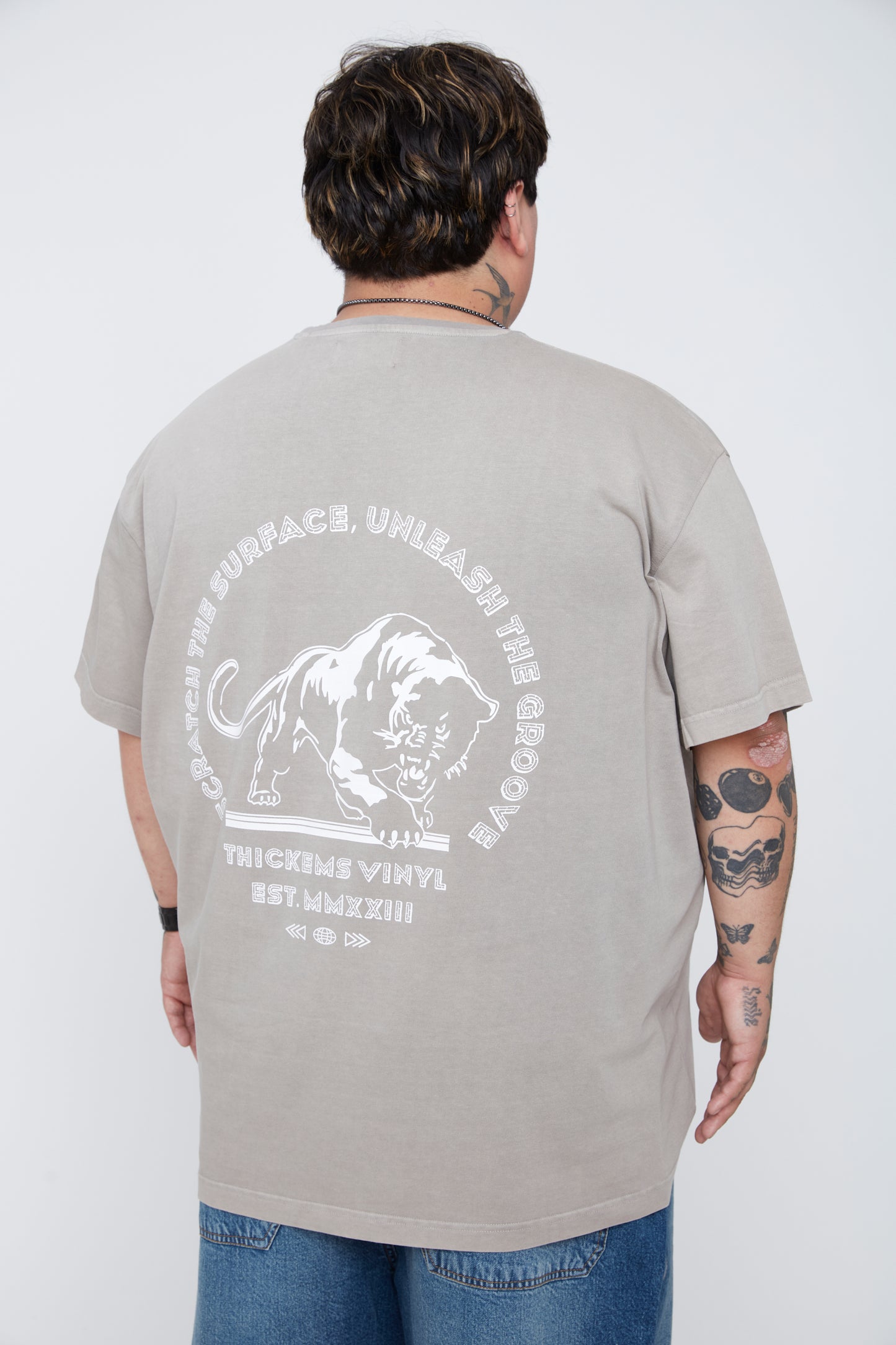 T-shirt à col rond pour homme