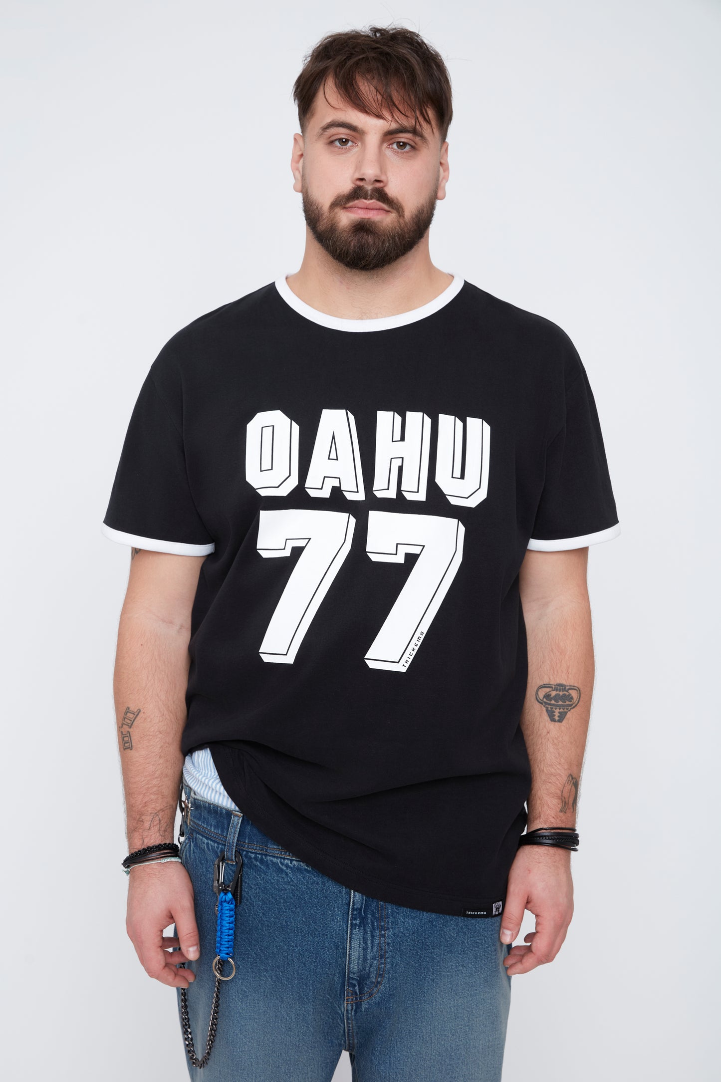 Men’s Crew Neck Tee — Oahu ’77
