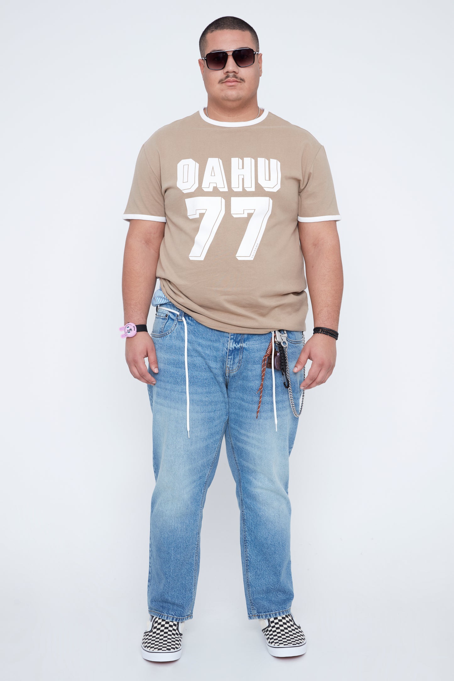 Men’s Crew Neck Tee — Oahu ’77