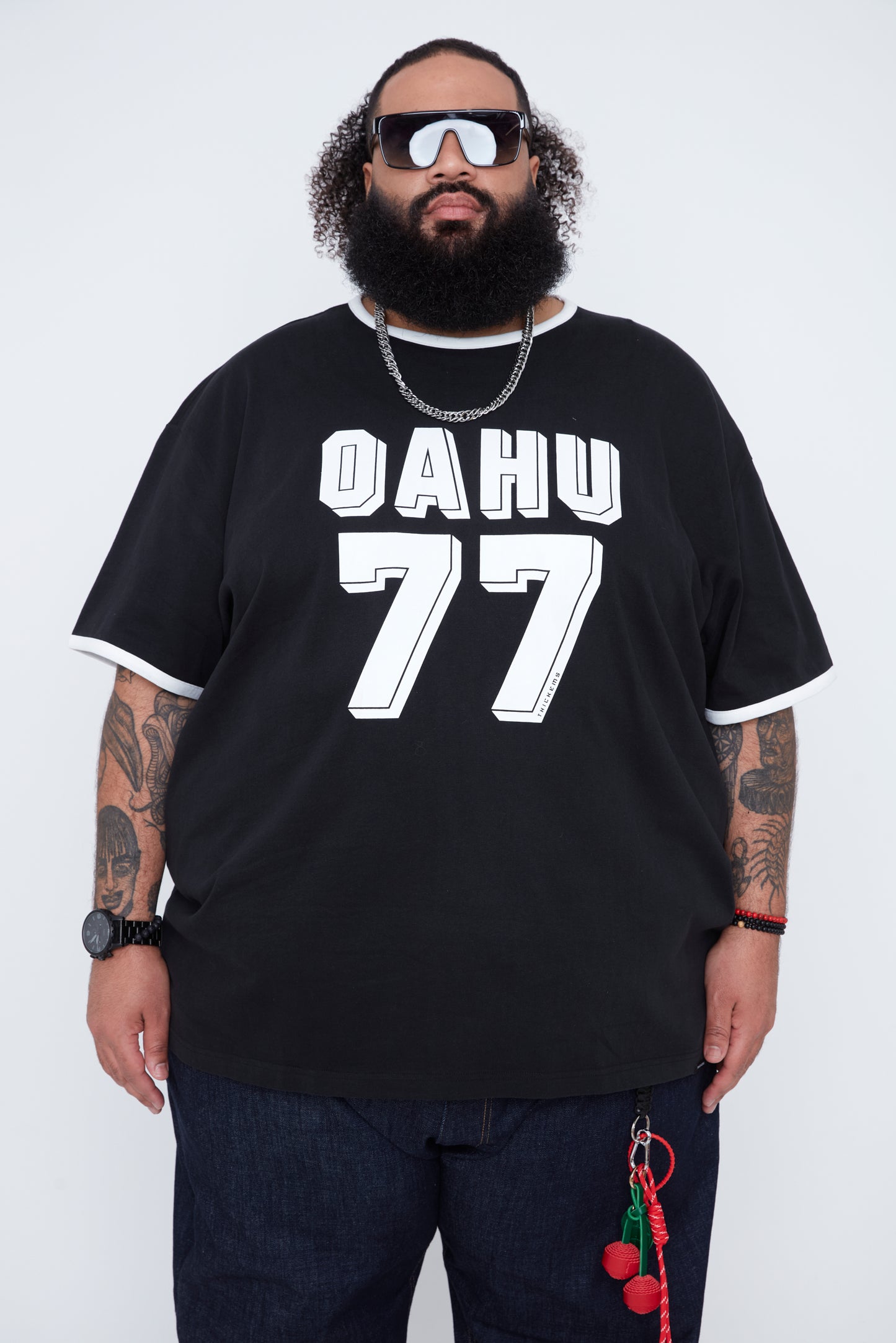 Men’s Crew Neck Tee — Oahu ’77