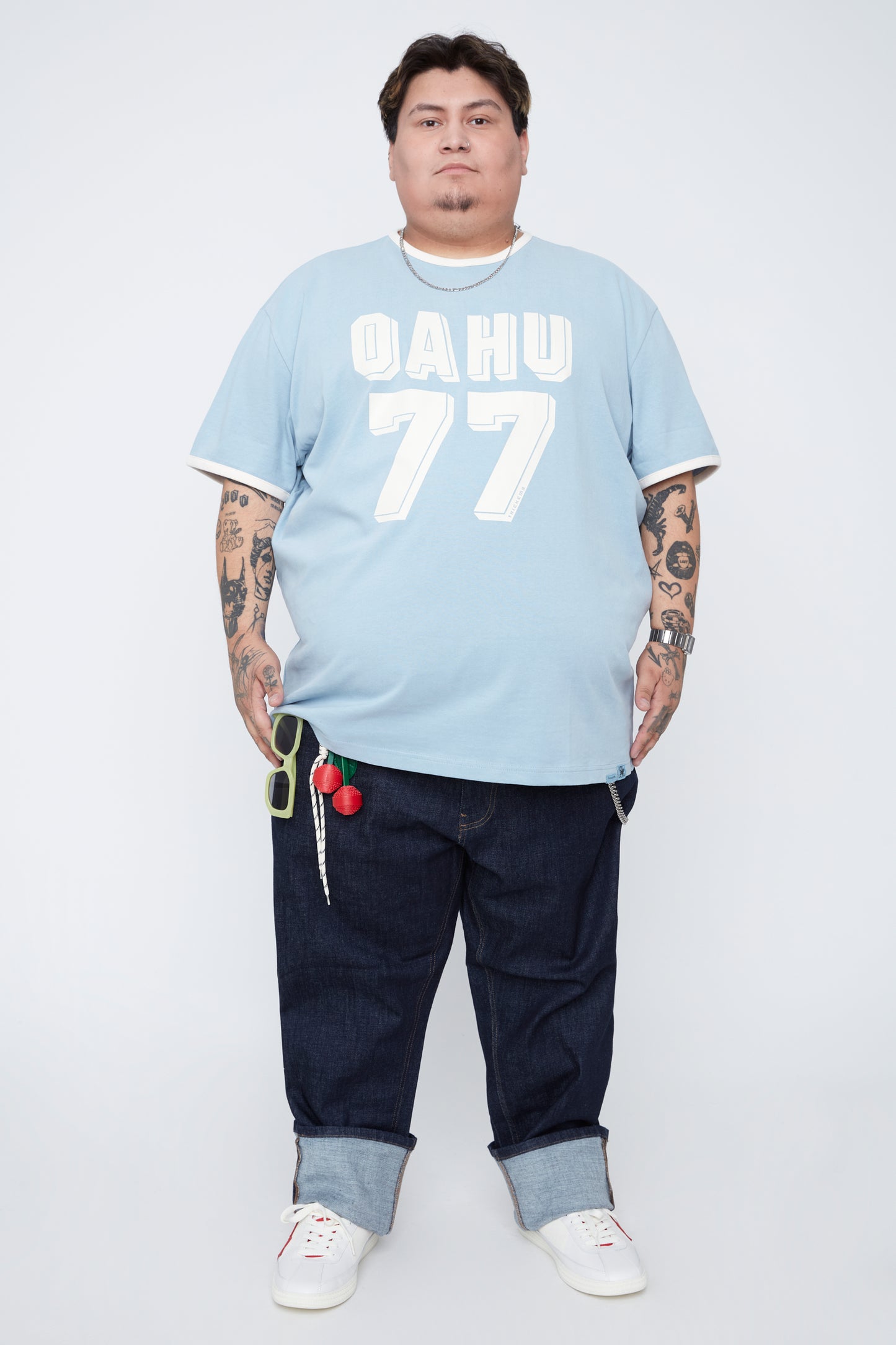 Men’s Crew Neck Tee — Oahu ’77