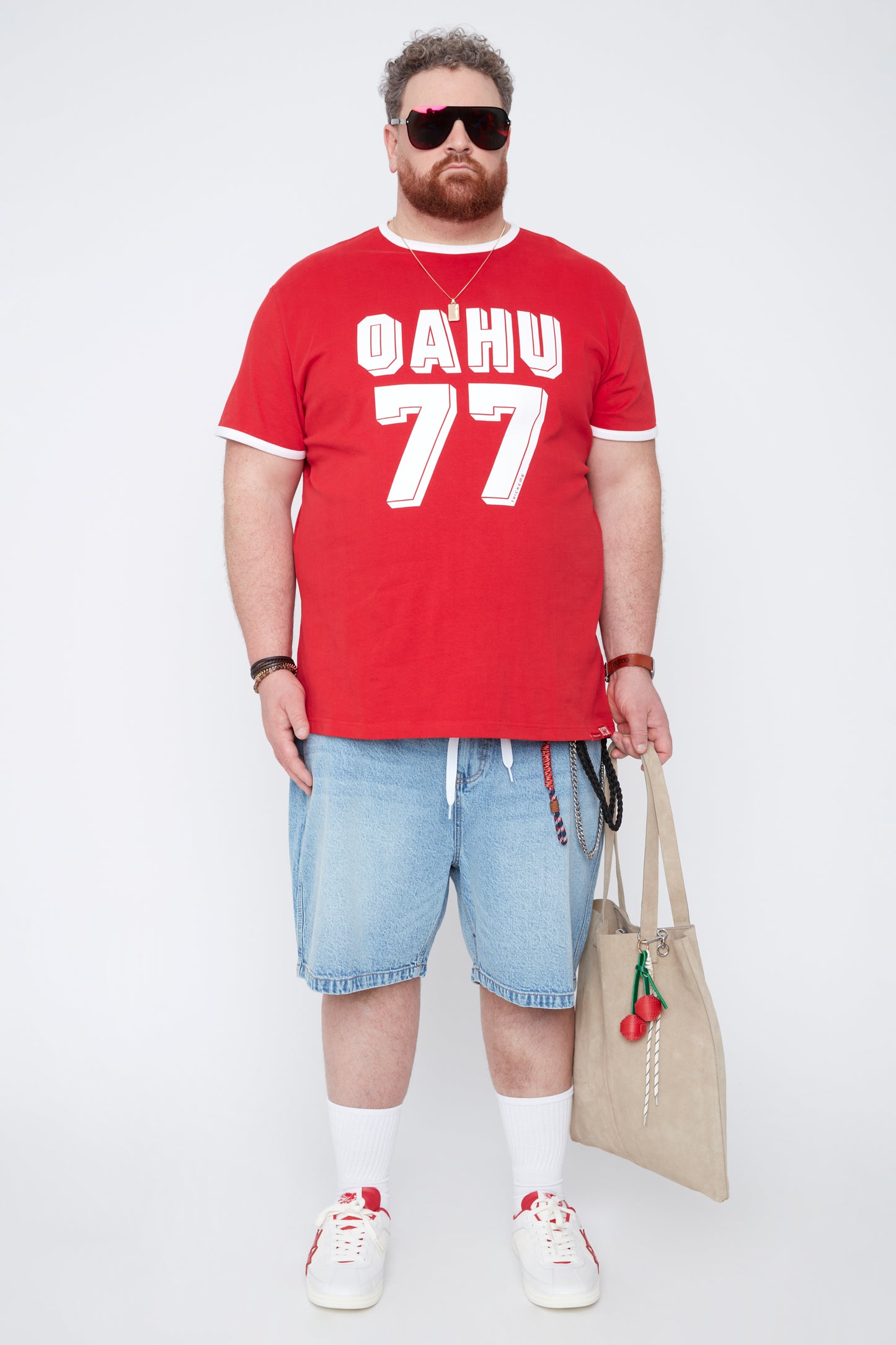 Men’s Crew Neck Tee — Oahu ’77