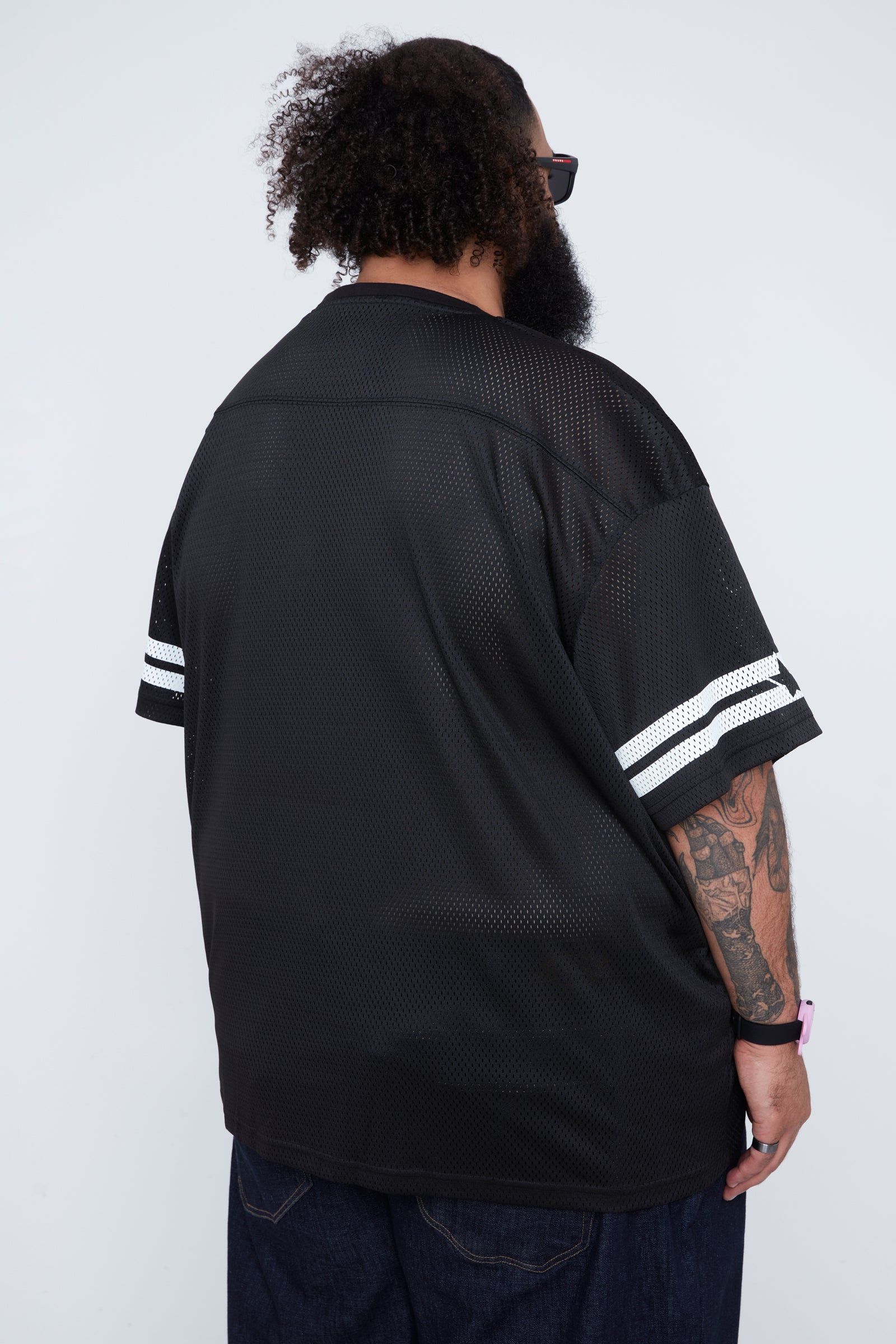 Men's Crew Neck Tee with Varsity Graphic | THICKEMS – Thickems