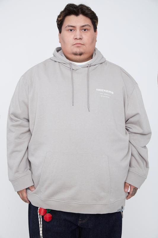 Sweat à capuche en molleton français pour homme