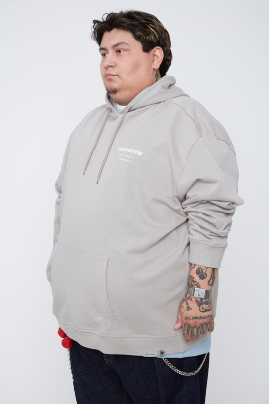 Sweat à capuche en molleton français pour homme