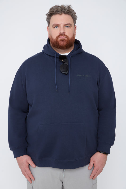 Sweat à capuche en molleton français pour homme