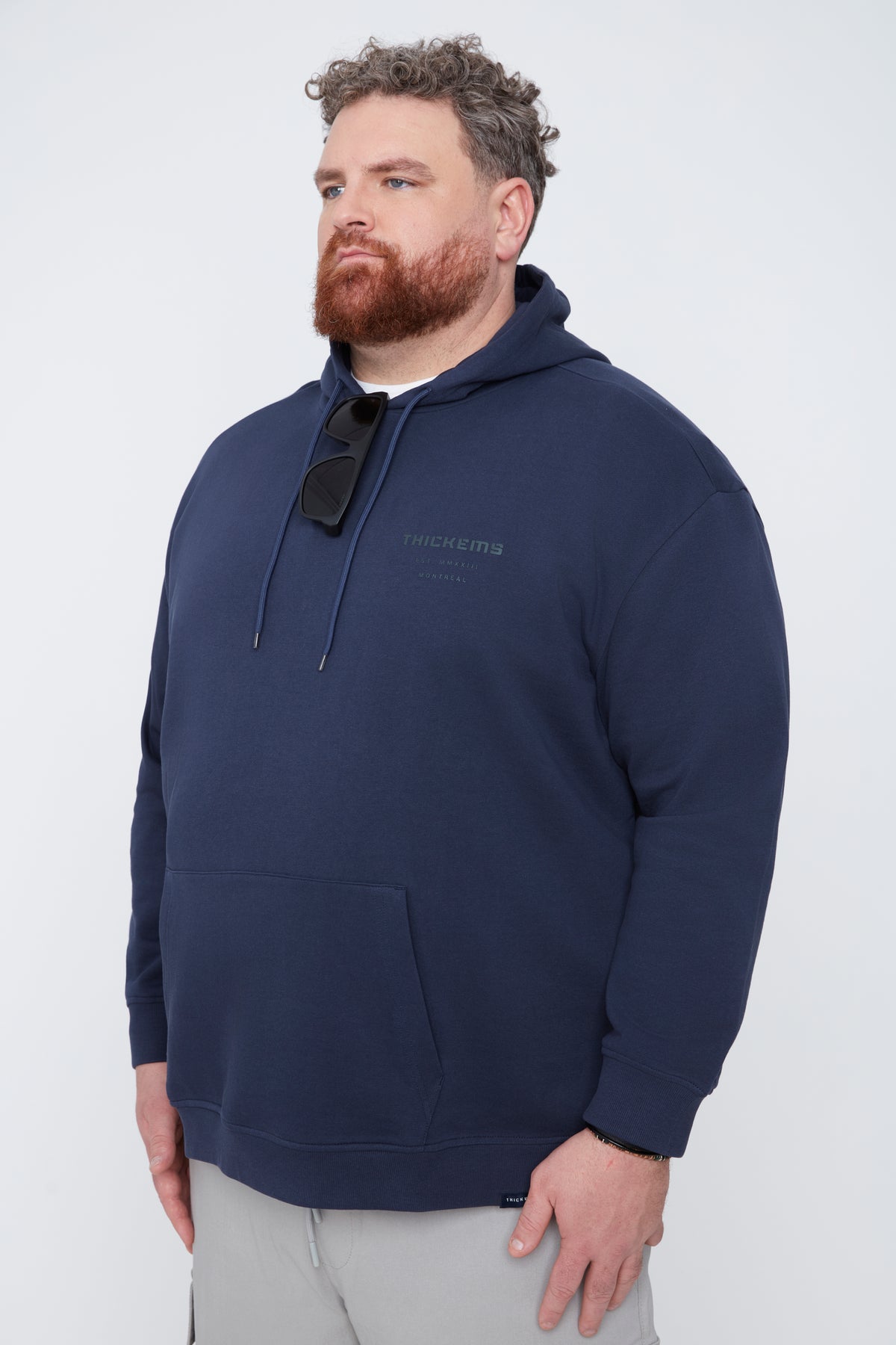 French Terry Pullover Hoodie