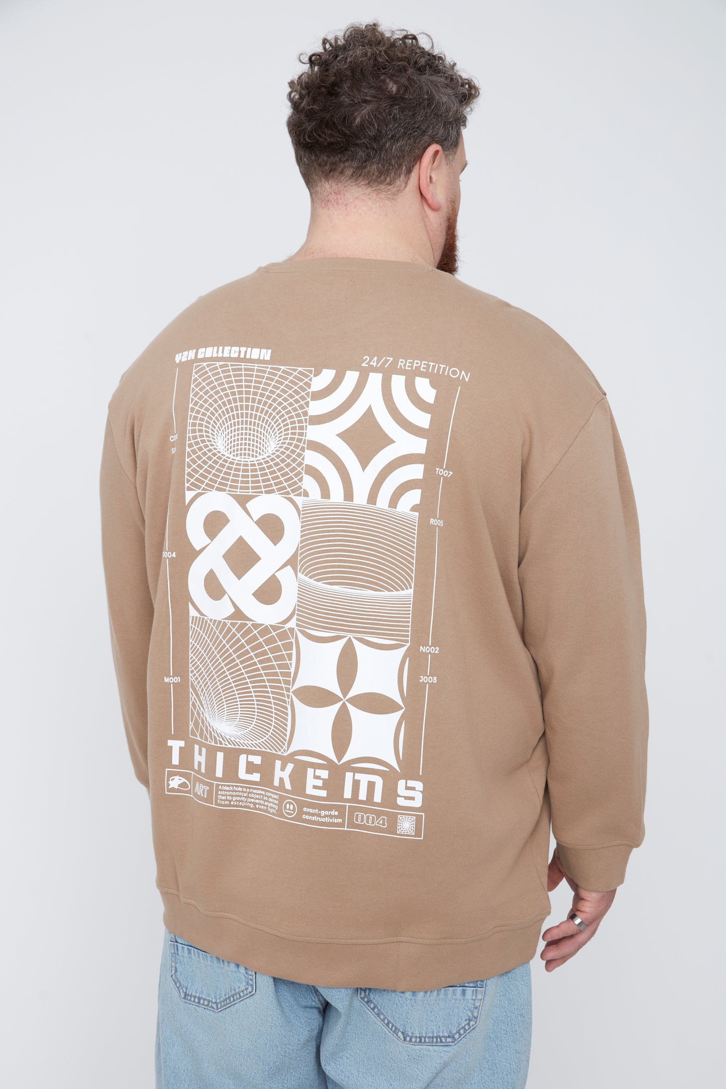 Men’s Graphic Crew Neck Sweatshirt