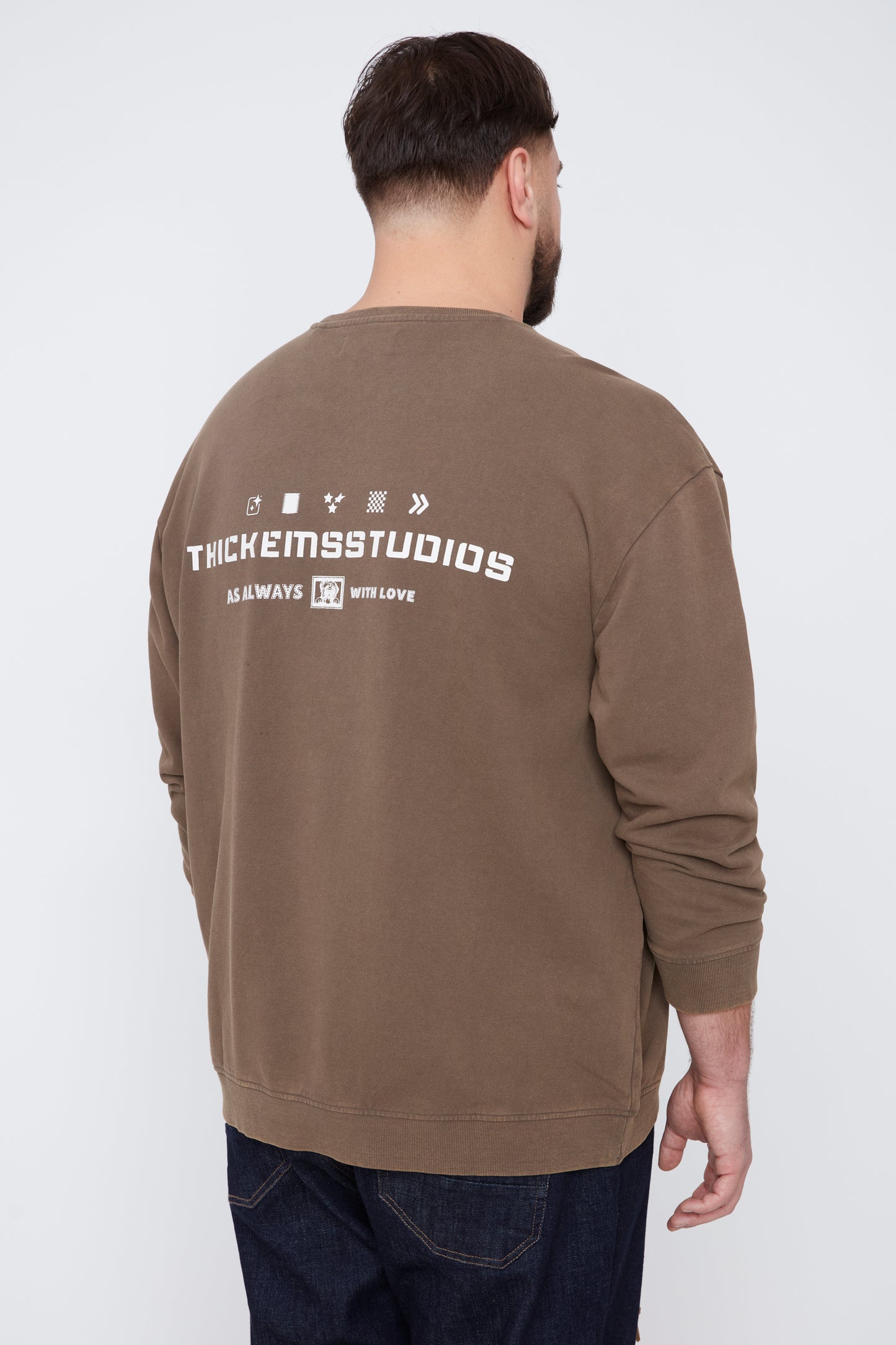 Men’s Graphic Crew Neck Sweatshirt