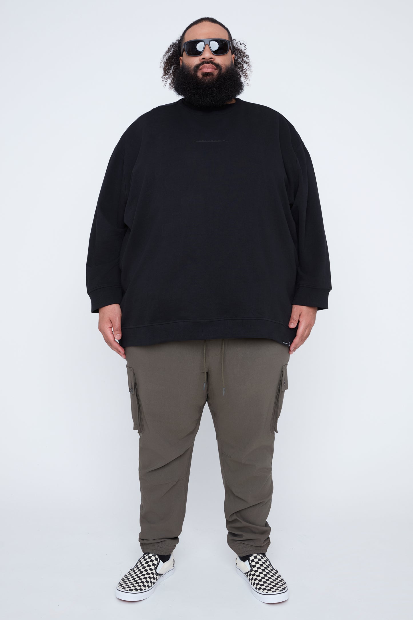 Graphic French Terry Crew Neck Sweatshirt