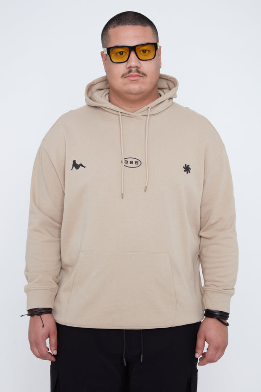 Sweat à capuche graphique en molleton français pour homme