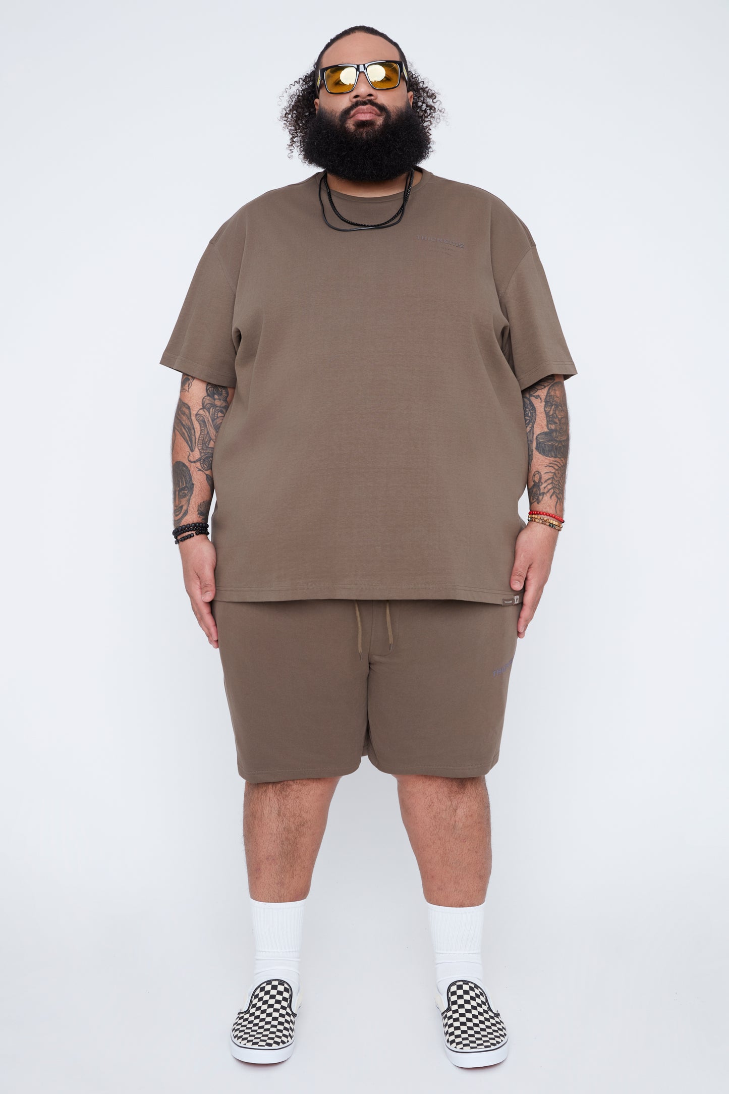 Short molletonné coupe décontractée pour homme