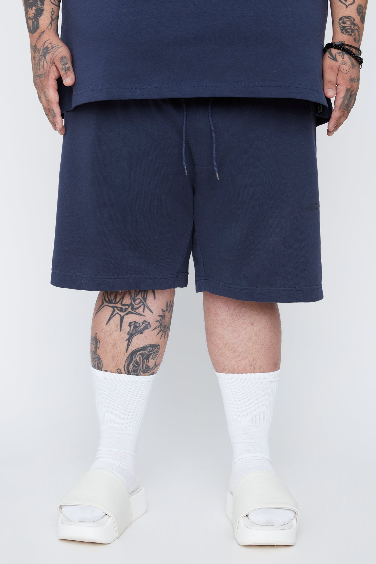 Short molletonné coupe décontractée pour homme